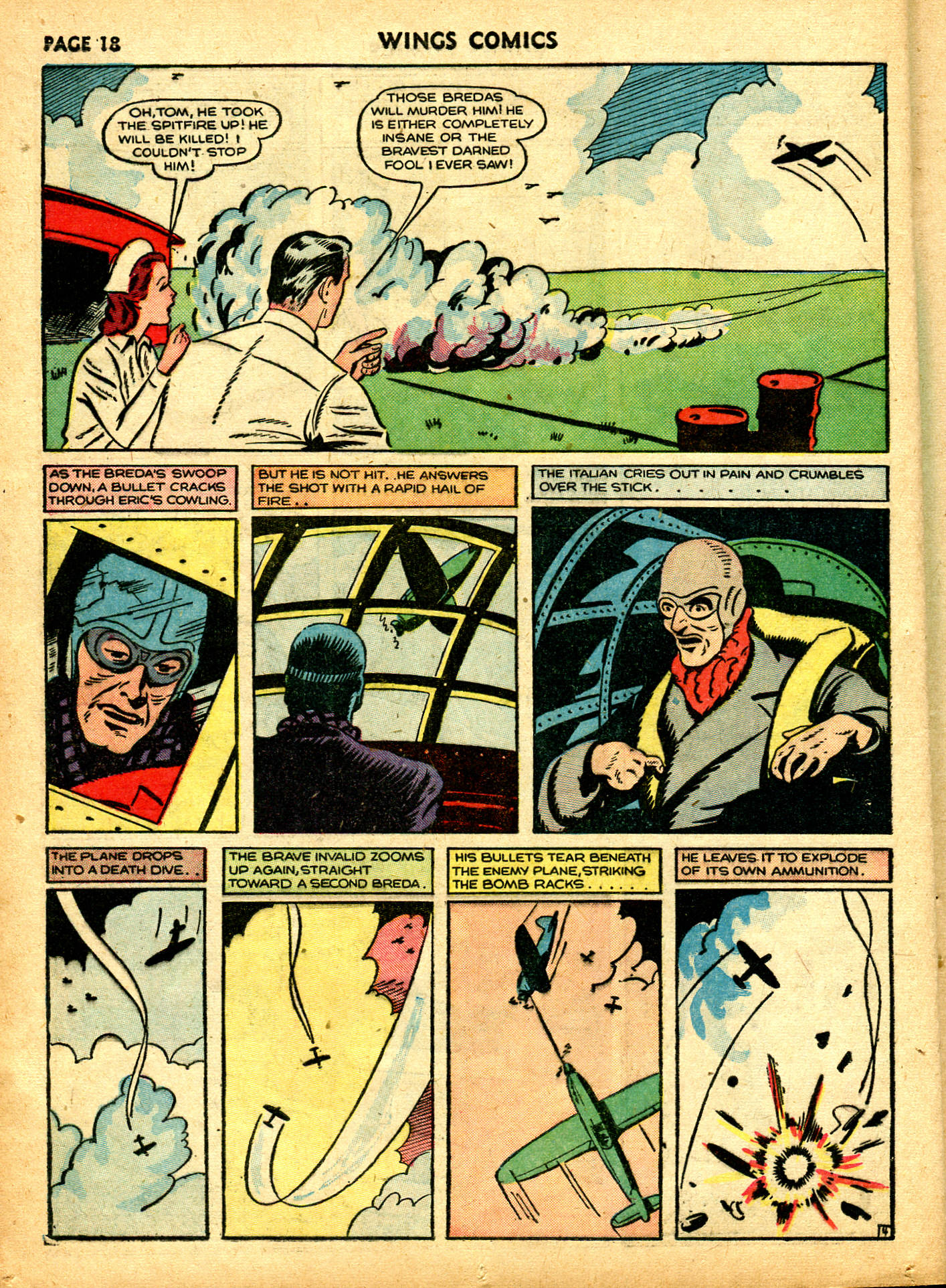 Read online Wings Comics comic -  Issue #6 - 20