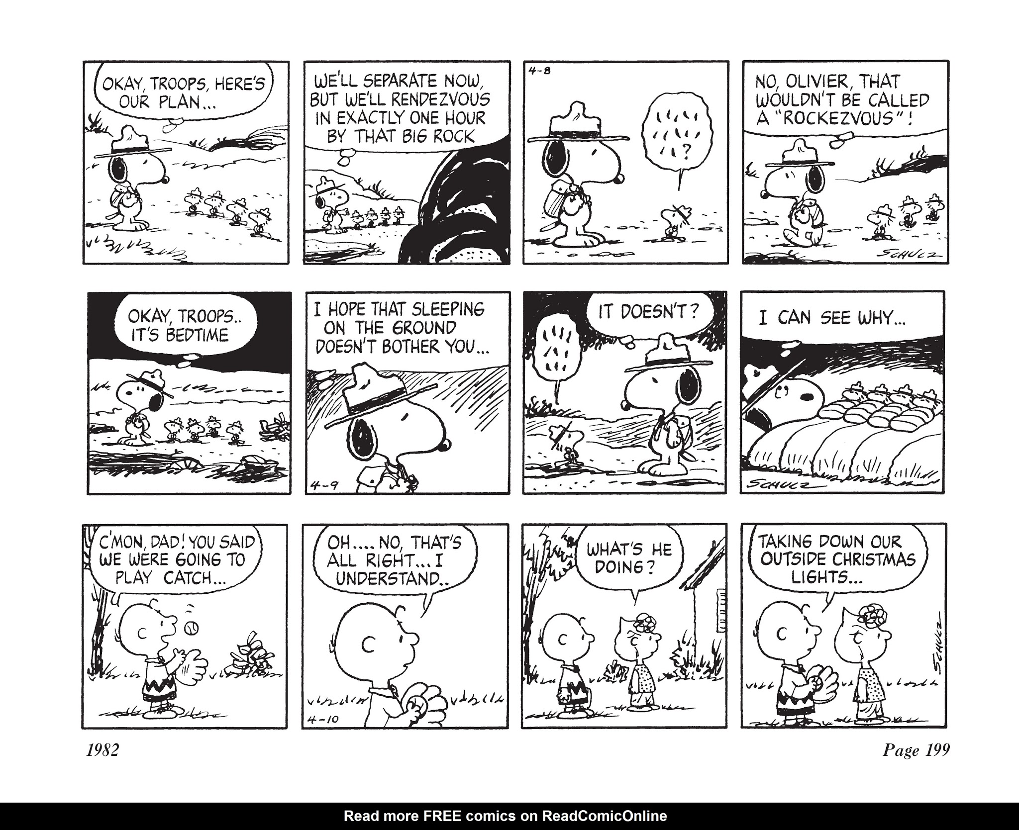 Read online The Complete Peanuts comic -  Issue # TPB 16 - 217