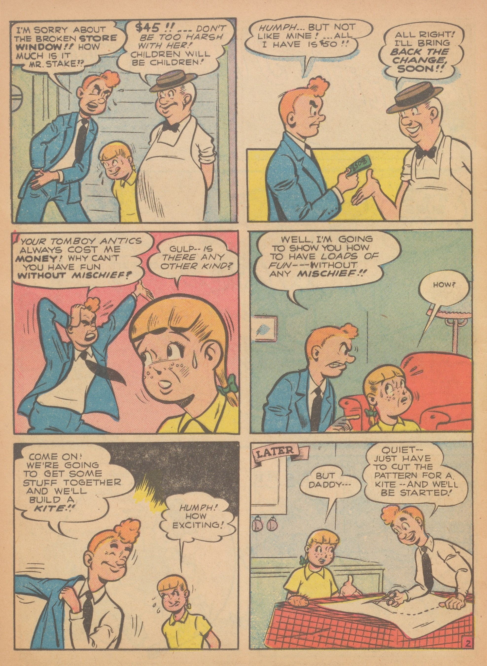 Read online Pep Comics comic -  Issue #71 - 36