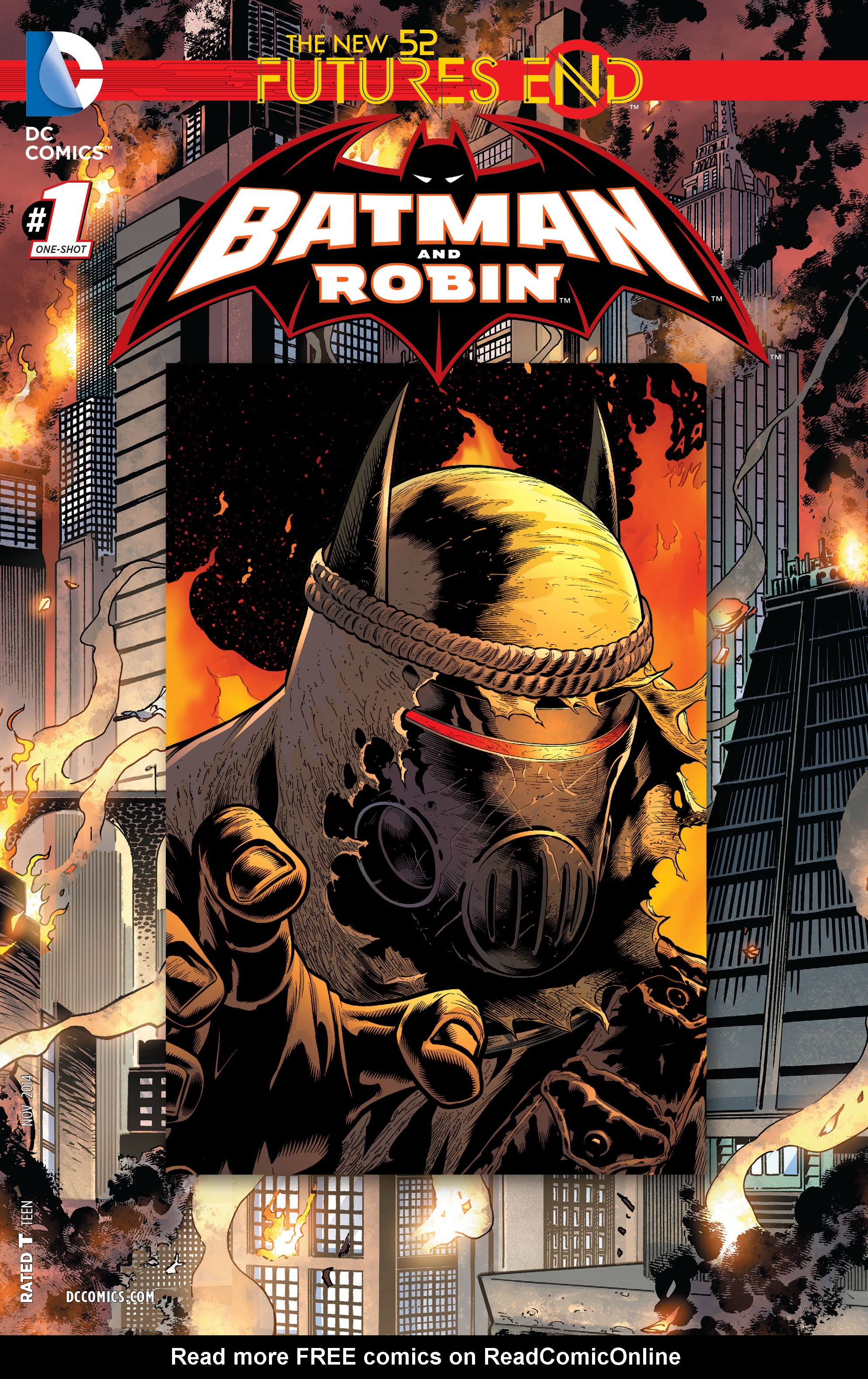 Read online Batman and Robin: Futures End comic -  Issue # Full - 1