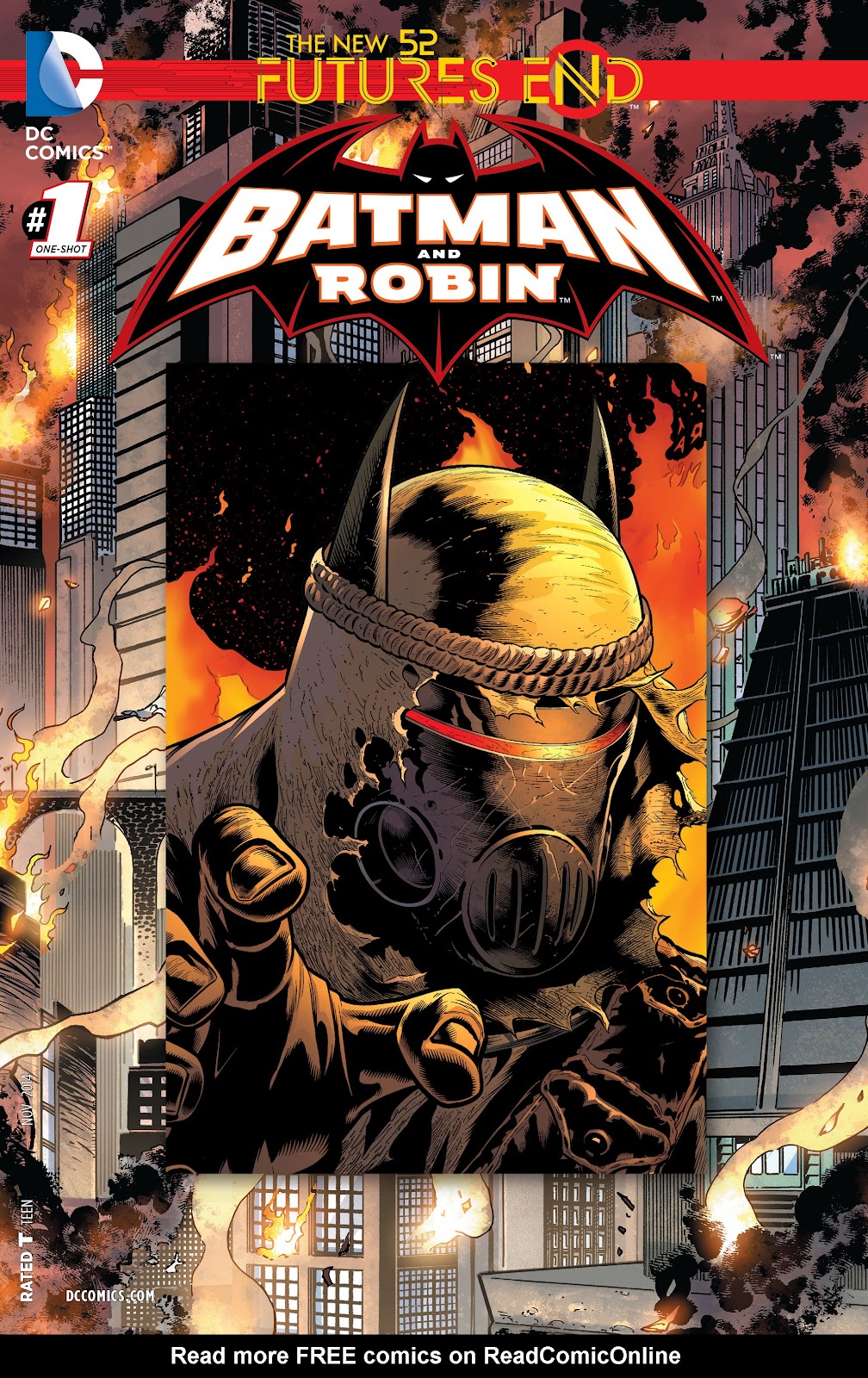 Batman and Robin: Futures End issue Full - Page 1