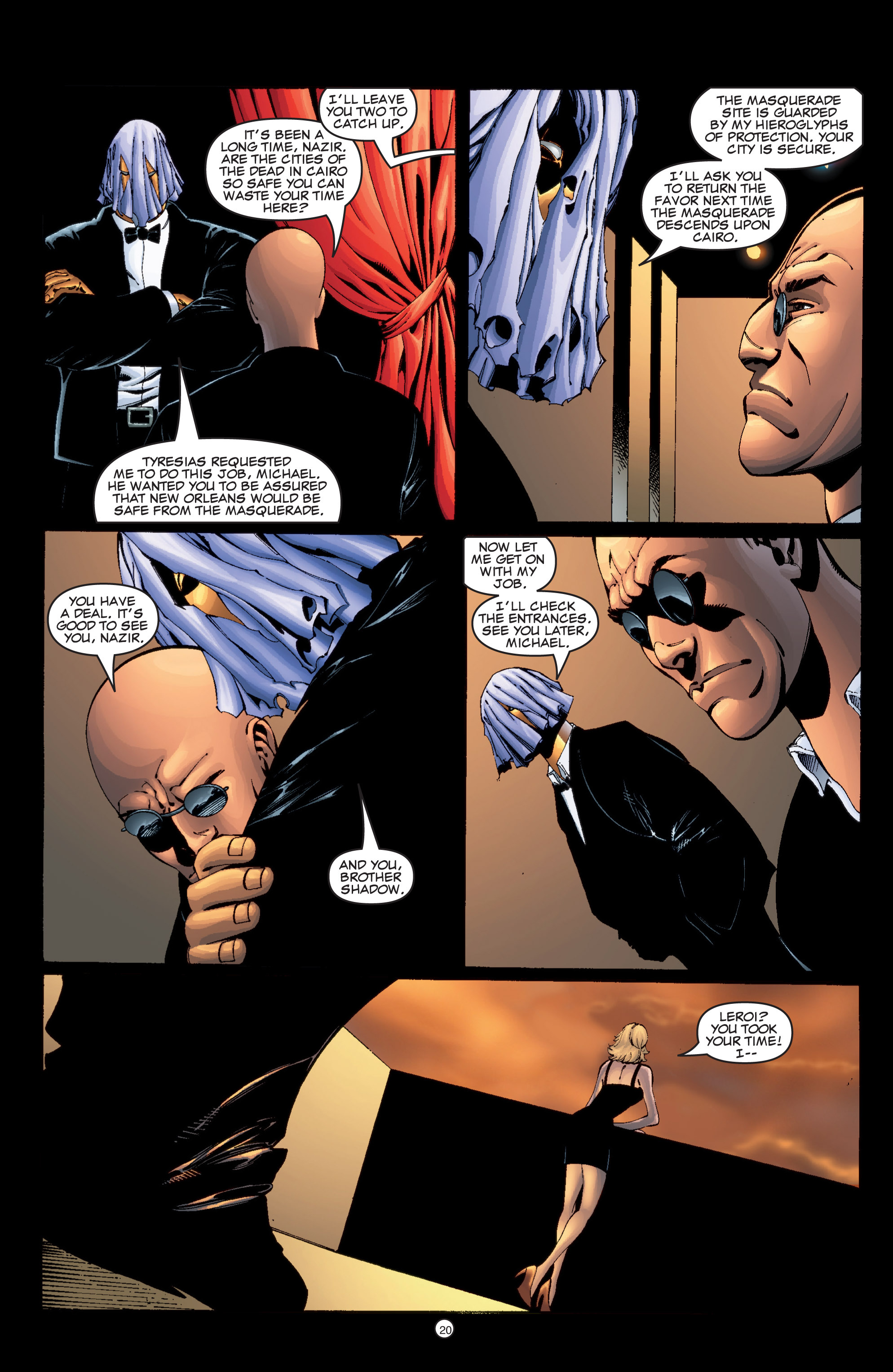 Read online Shadowman (1999) comic -  Issue #6 - 21