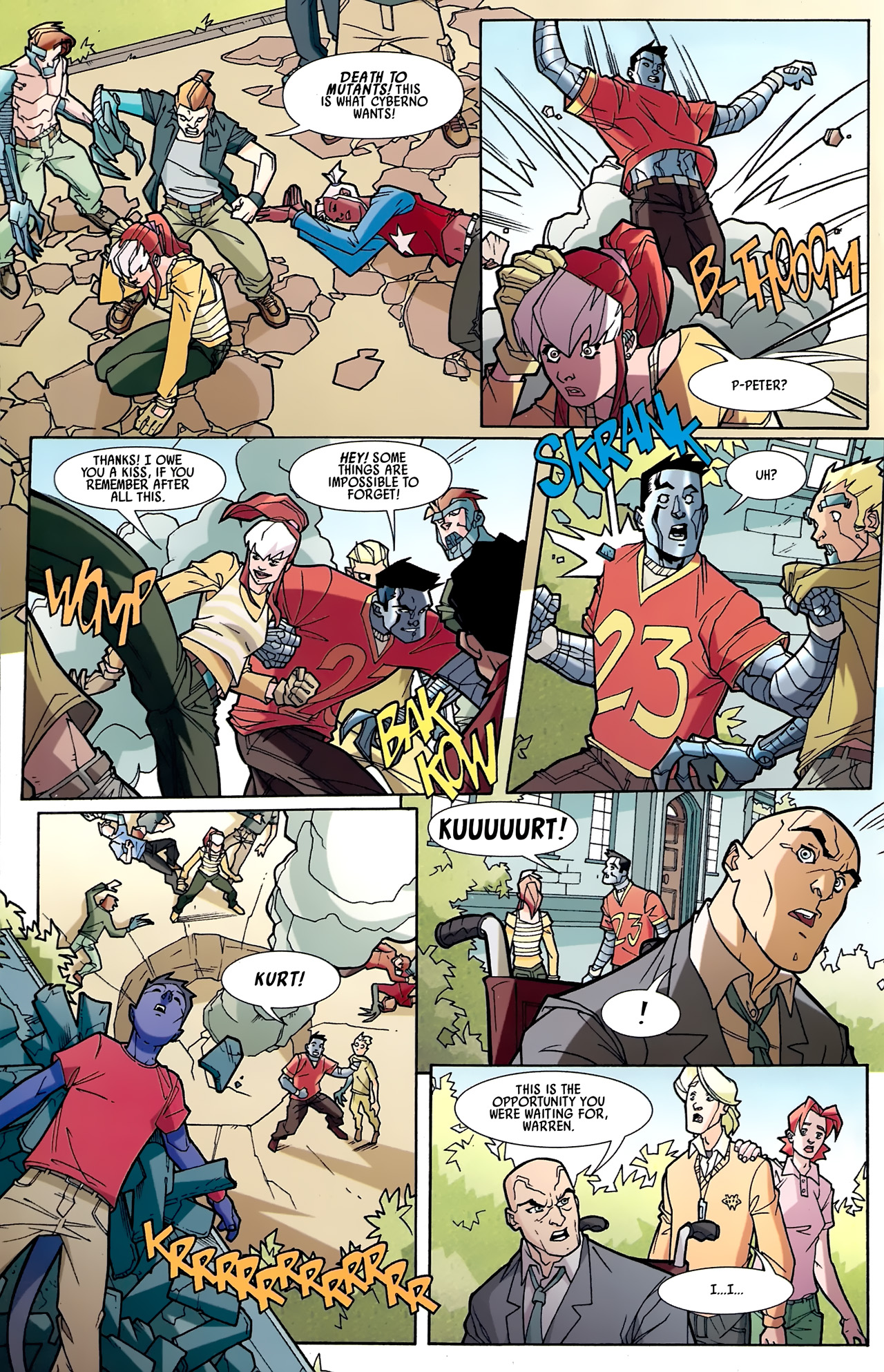 Read online X-Campus comic -  Issue #4 - 31