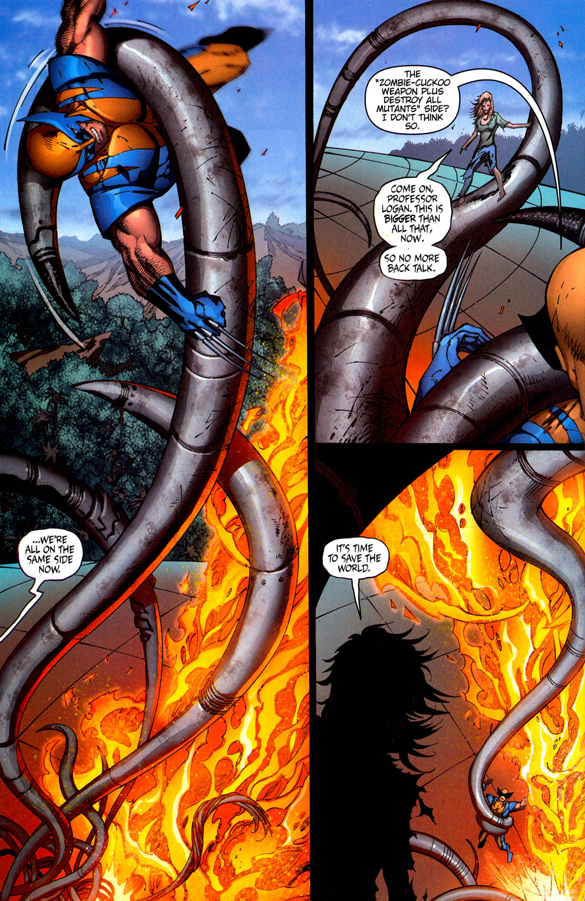 Read online X-Men: Phoenix - Warsong comic -  Issue #3 - 36
