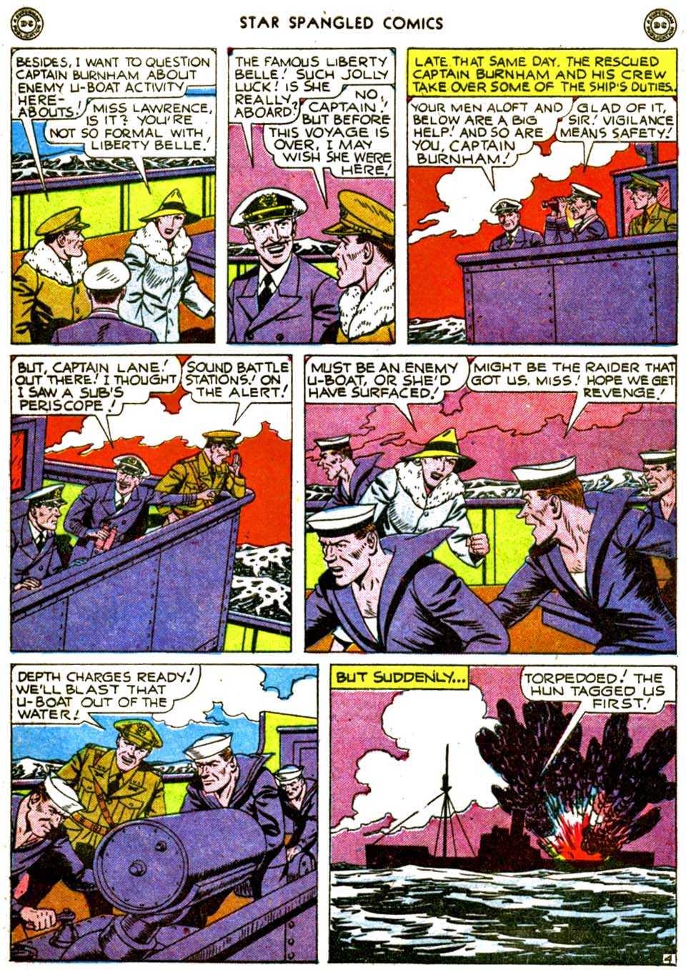 Read online Star Spangled Comics comic -  Issue #46 - 43