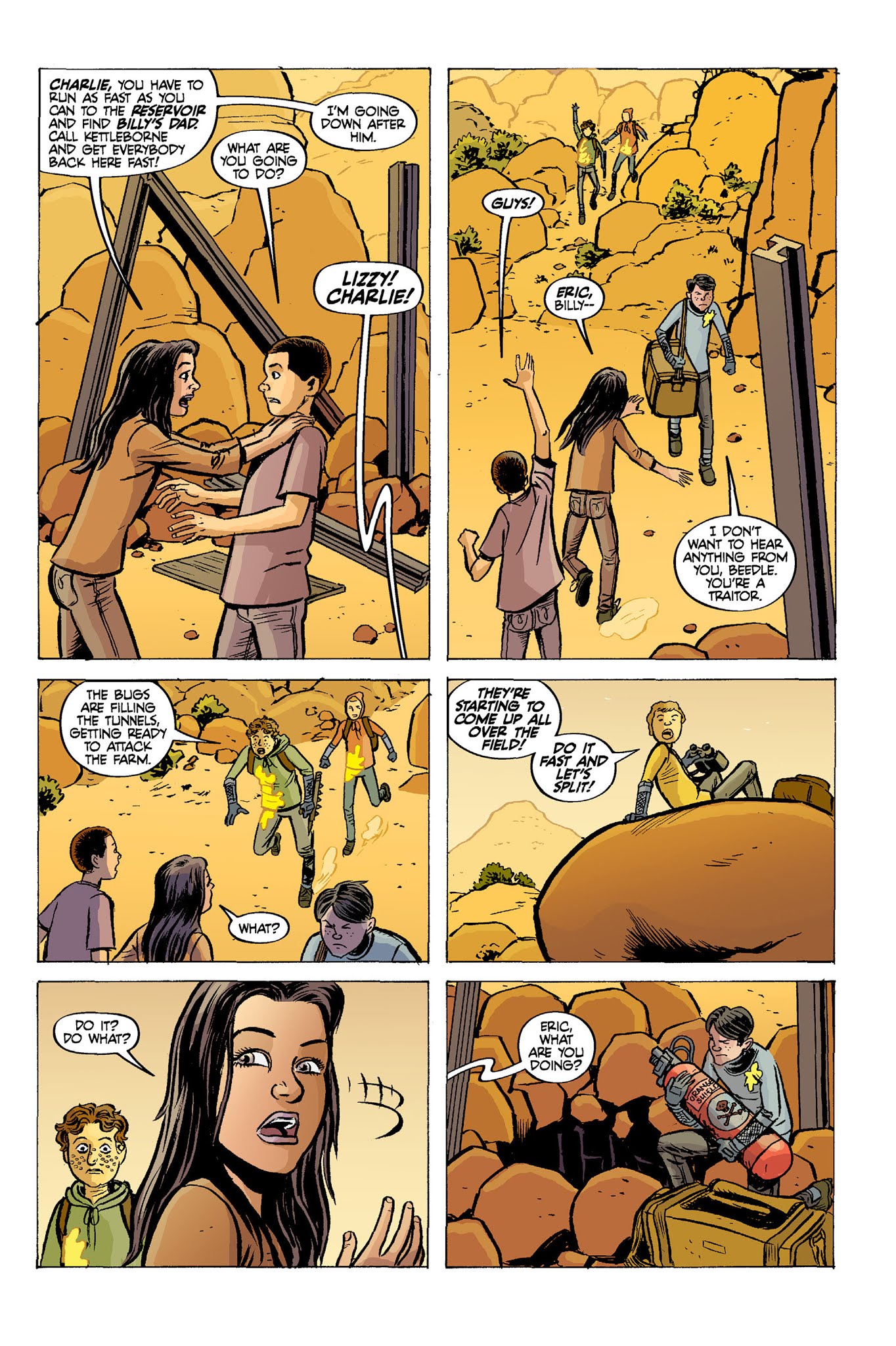 Read online Juice Squeezers: The Great Bug Elevator comic -  Issue # TPB - 121