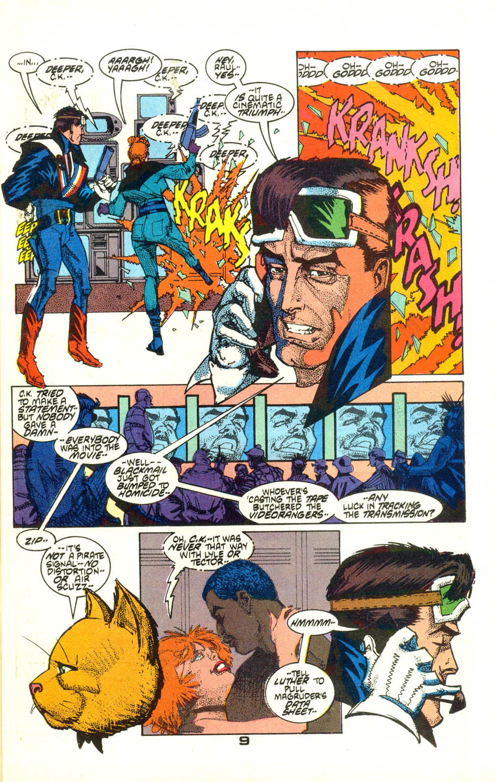 Read online American Flagg! comic -  Issue #22 - 11