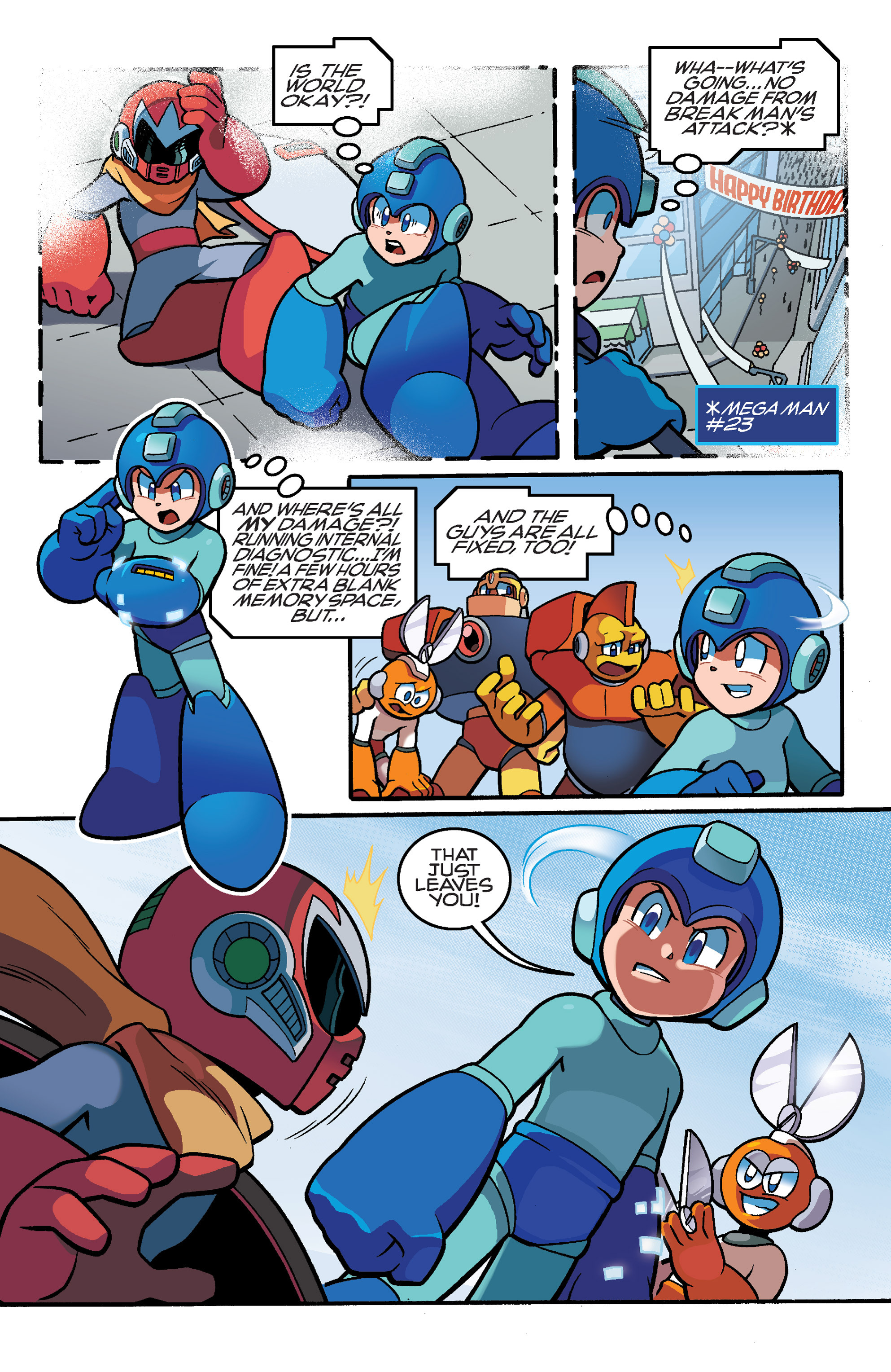 Read online Mega Man comic -  Issue #28 - 4