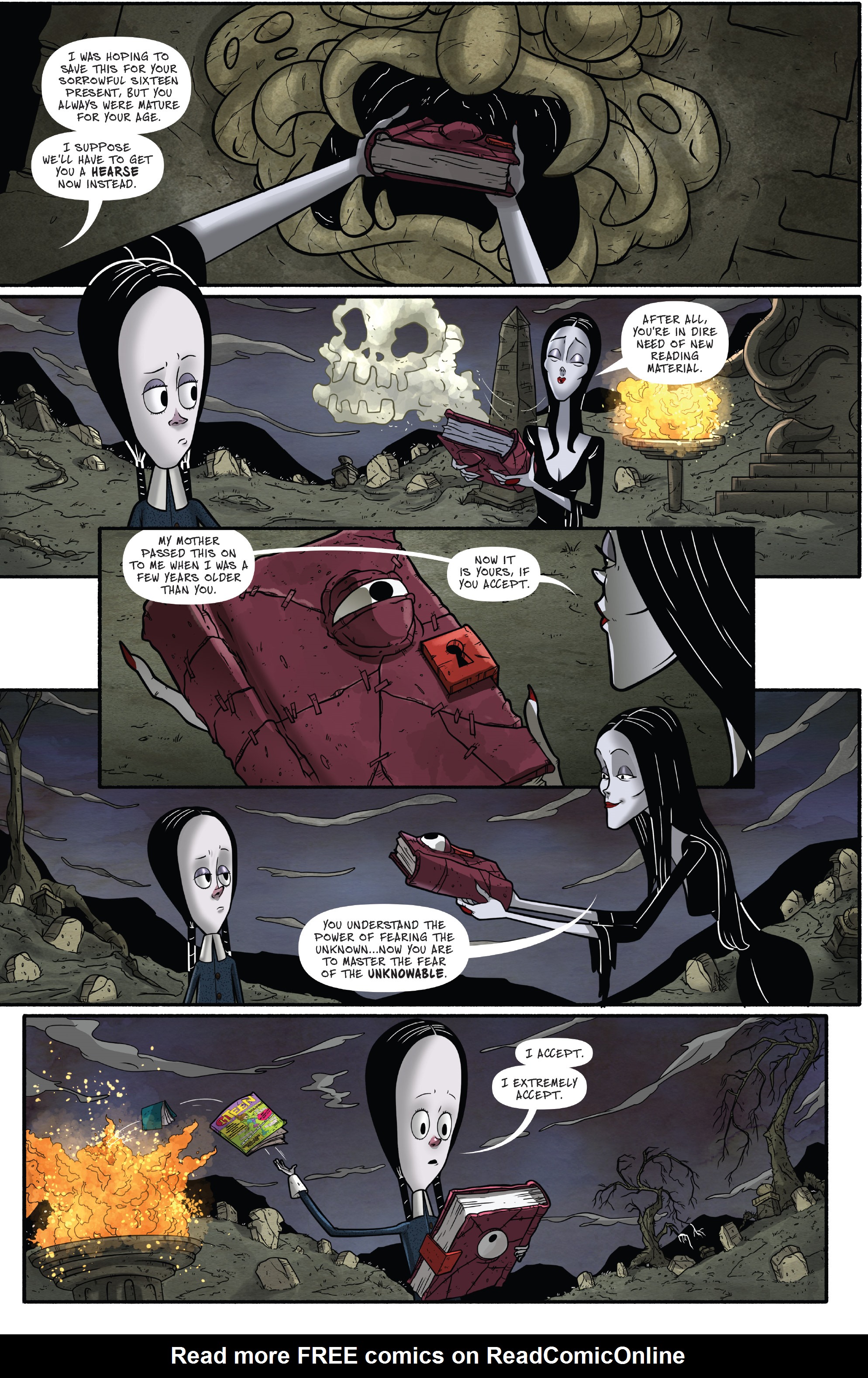 Read online Addams Family: The Bodies Issue comic -  Issue # Full - 24