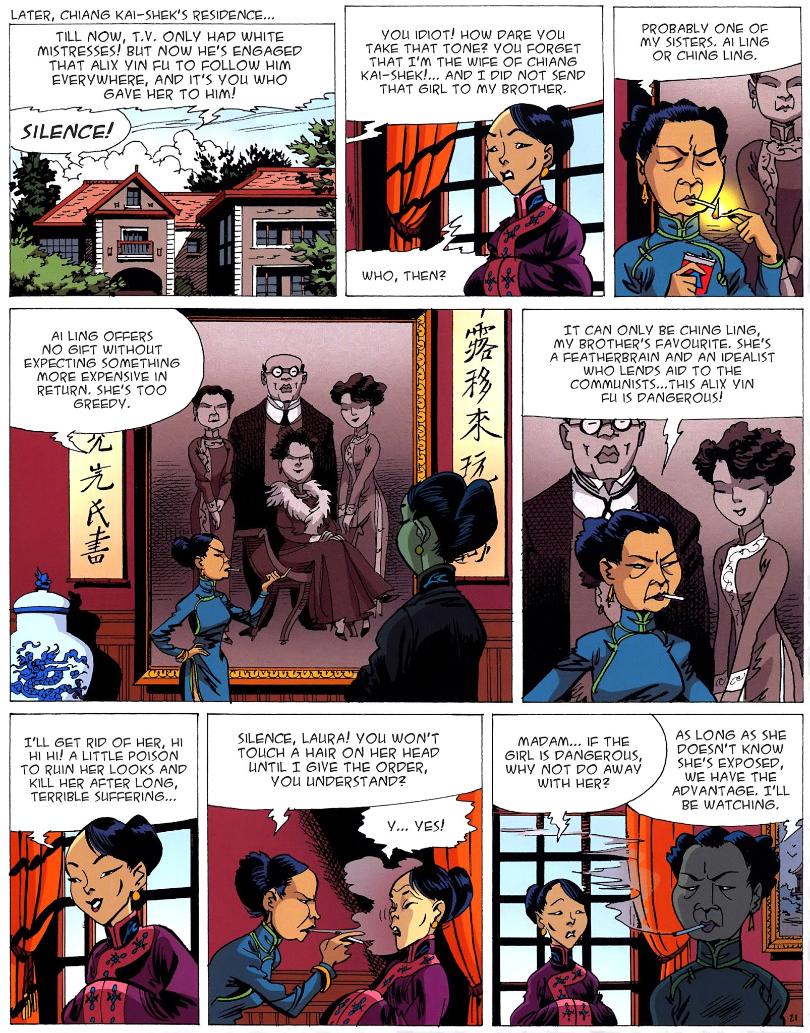 Read online Tigresse Blanche comic -  Issue #4 - 24