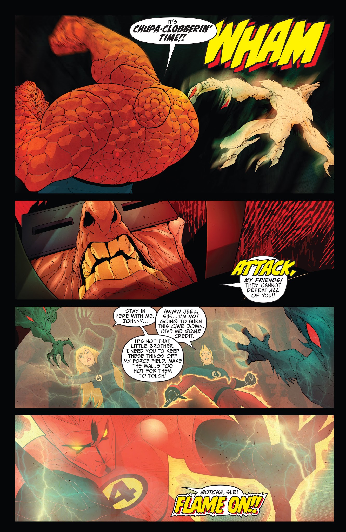 Read online Fantastic Four: ¡Isla De La Muerte! comic -  Issue # Full - 34