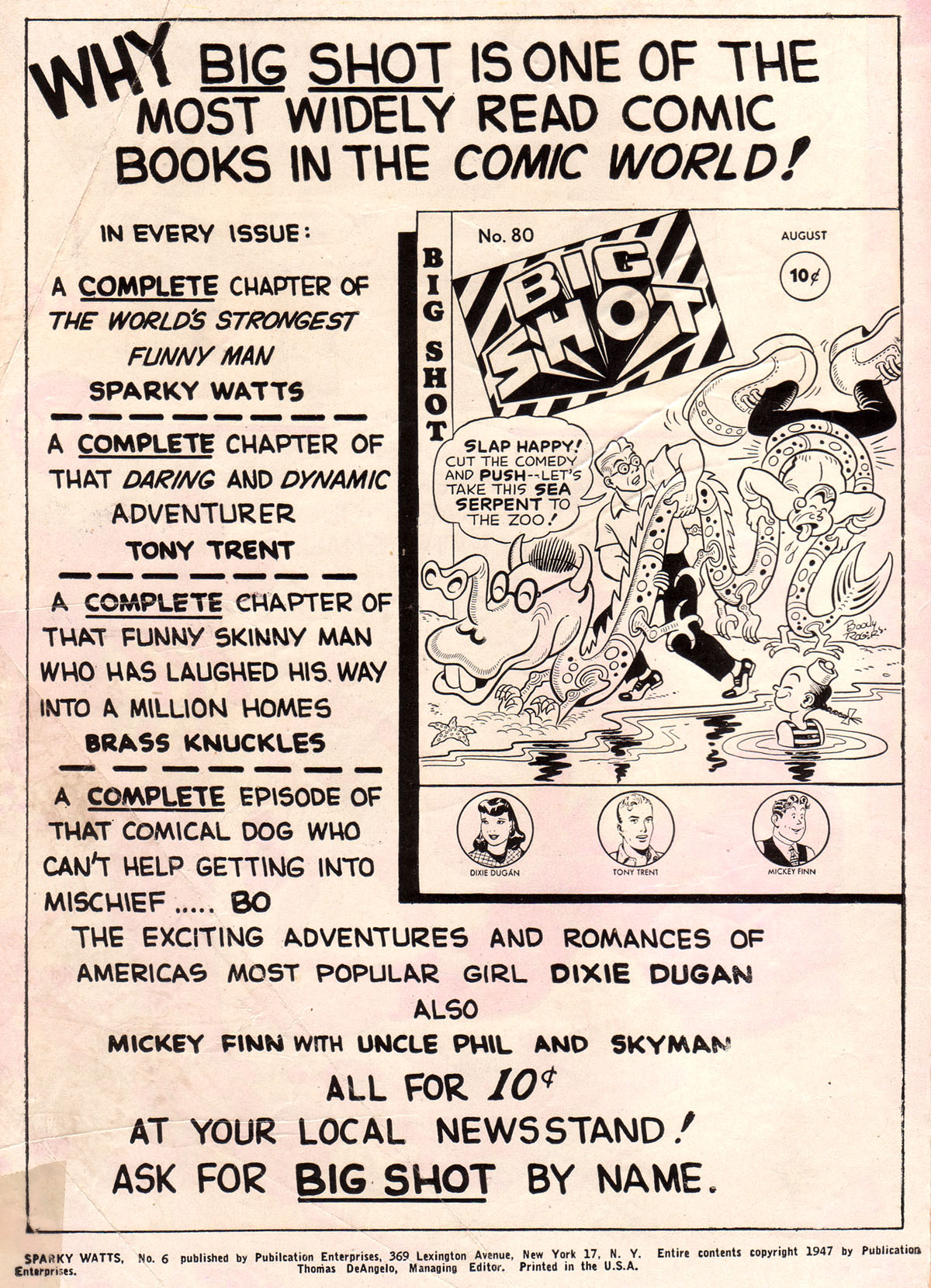 Read online Sparky Watts comic -  Issue #6 - 2