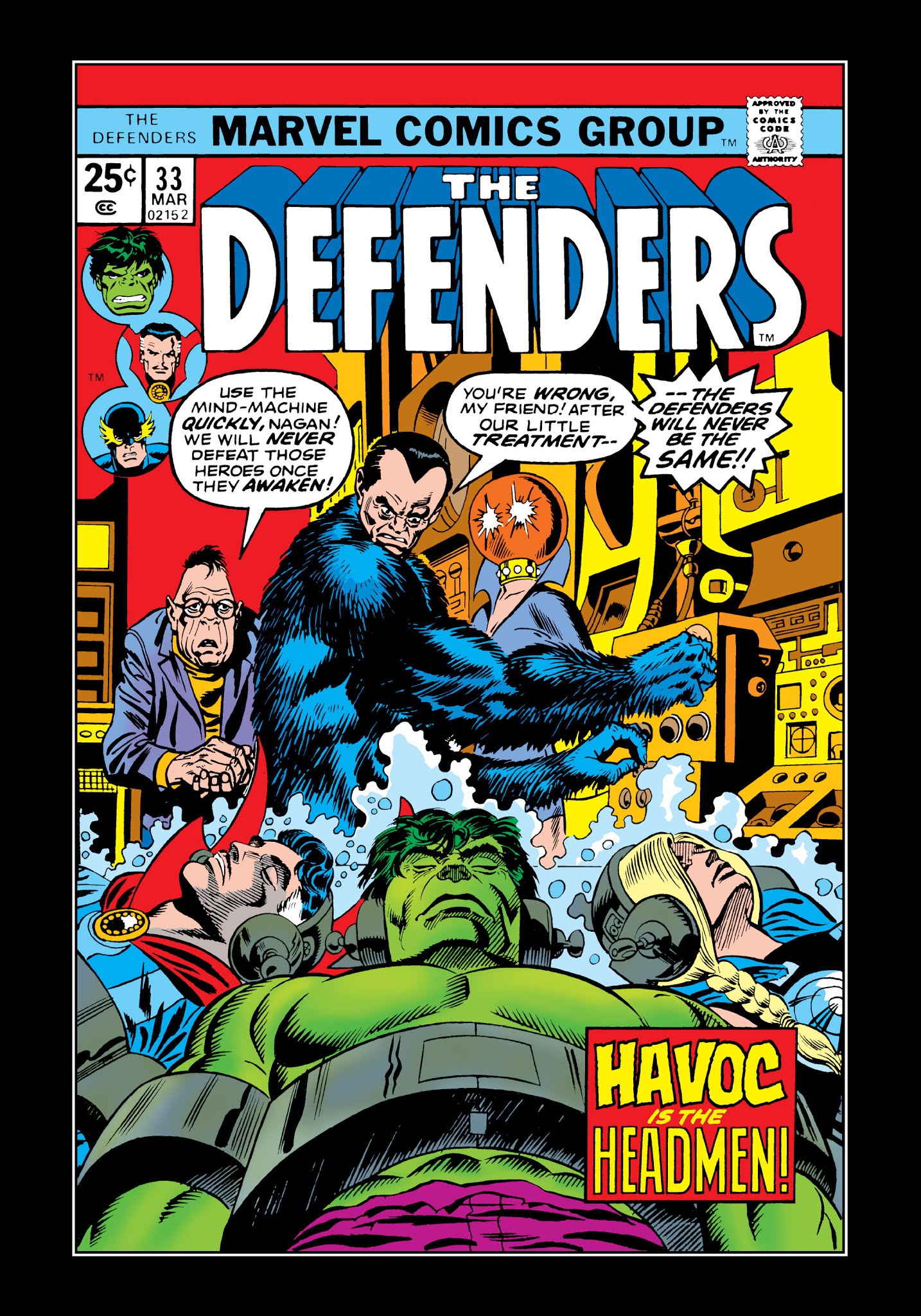 Read online Marvel Masterworks: The Defenders comic -  Issue # TPB 5 (Part 1) - 45