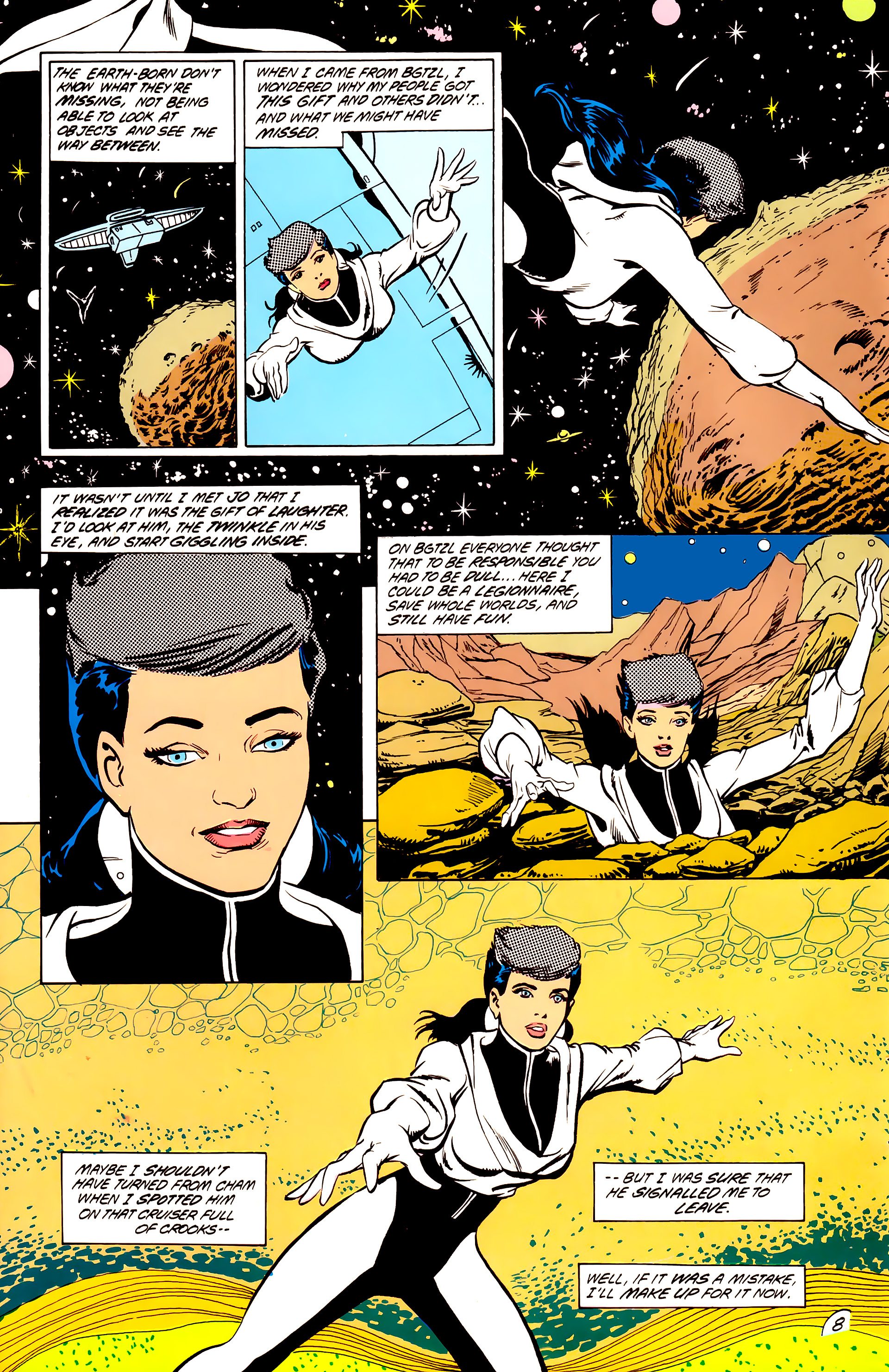 Legion of Super-Heroes (1984) _Annual_4 Page 8