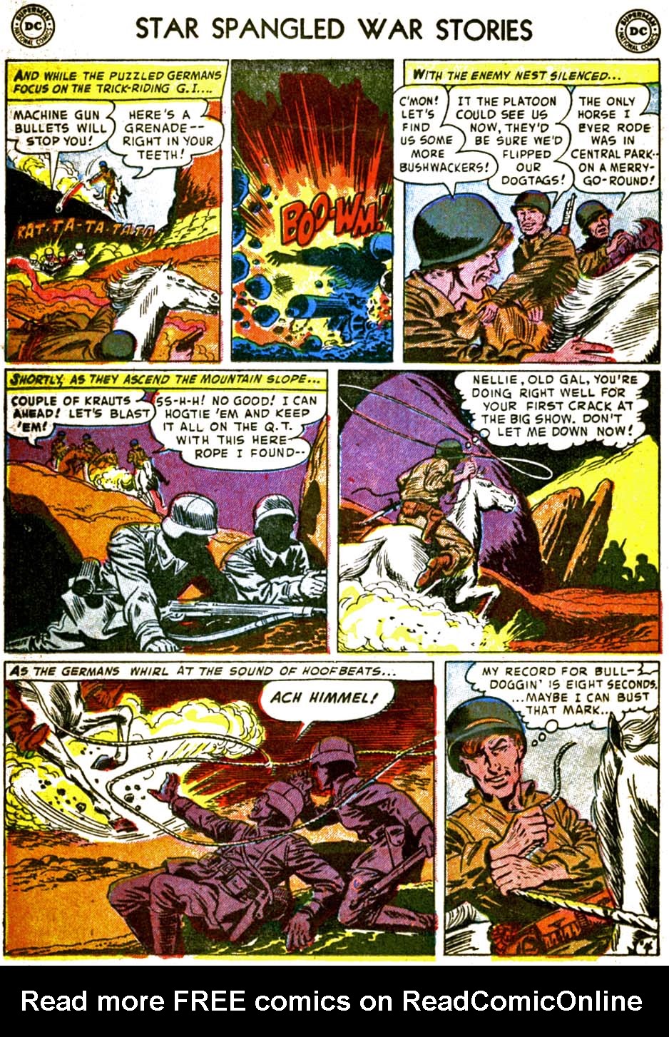 Read online Star Spangled War Stories (1952) comic -  Issue #5 - 22