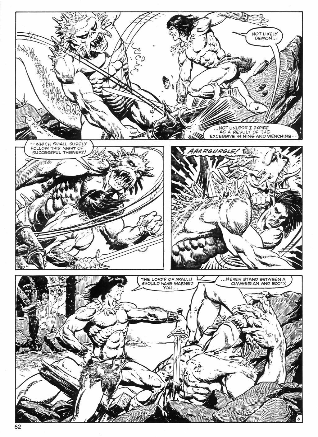 Read online The Savage Sword Of Conan comic -  Issue #98 - 62