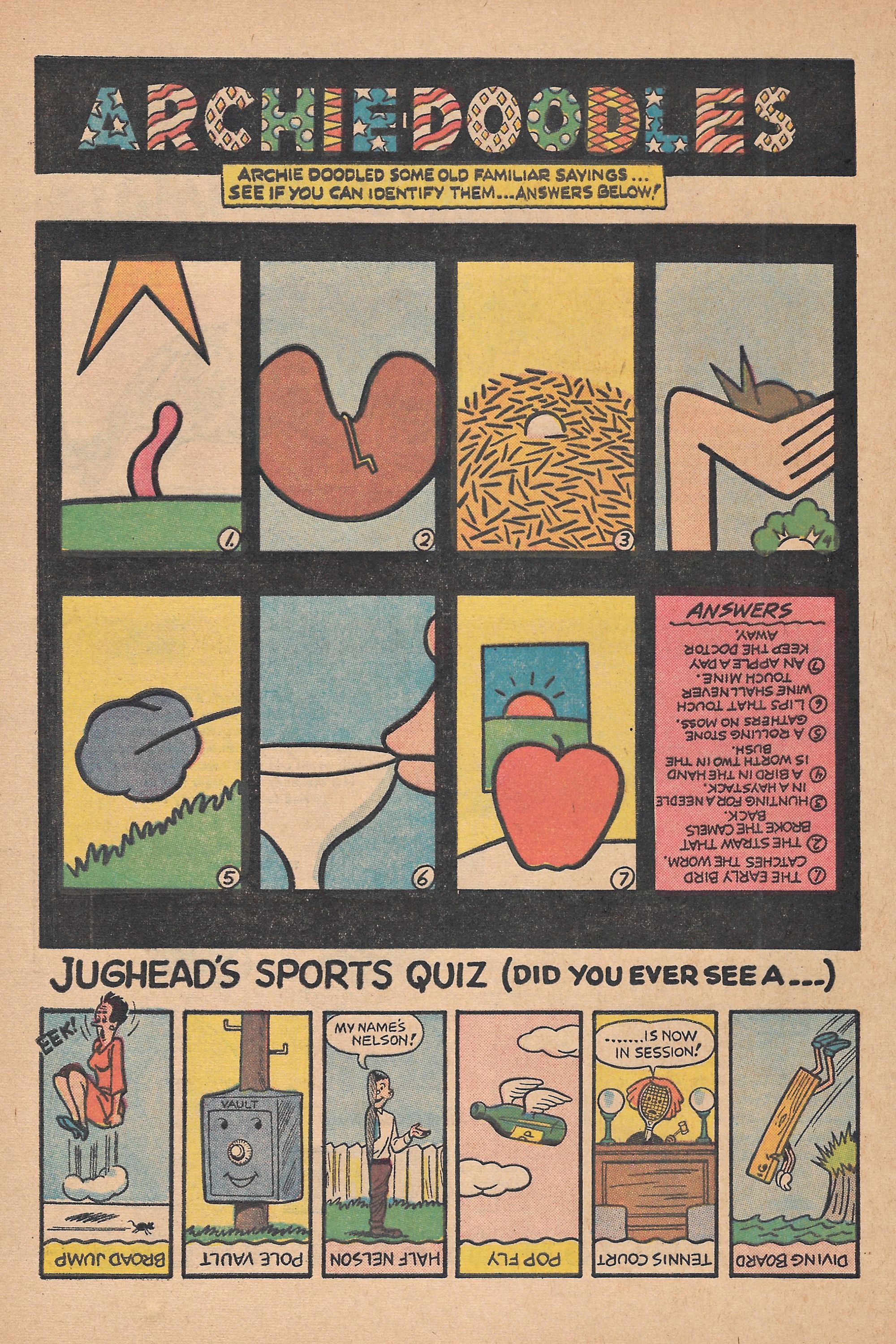 Read online Archie's Joke Book Magazine comic -  Issue #23 - 28