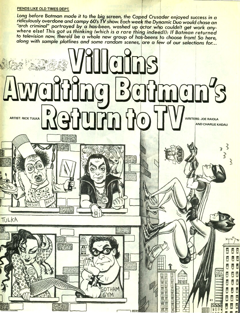 Read online Mad Batman Spectacular comic -  Issue # Full - 44