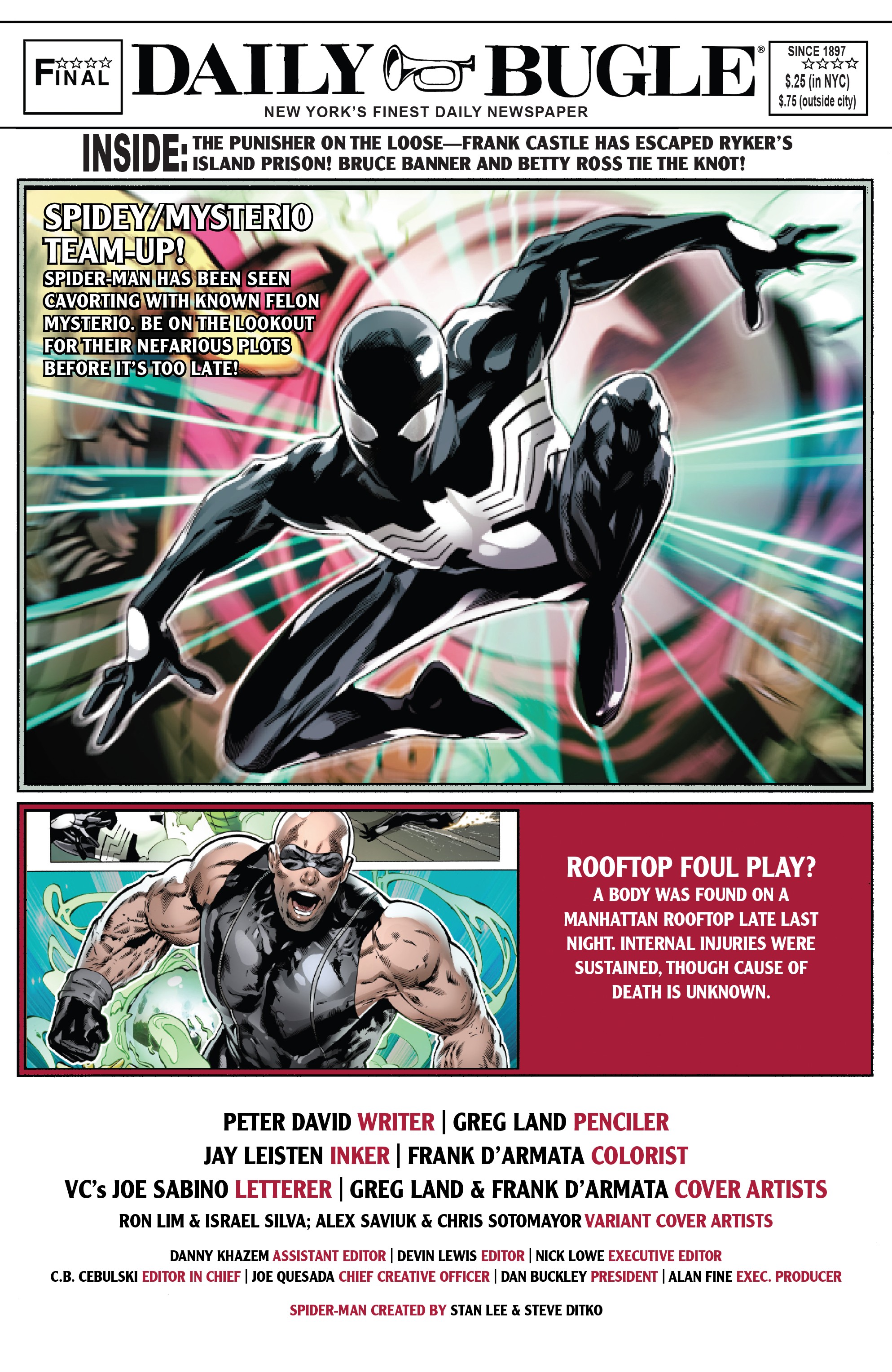 Read online Symbiote Spider-Man comic -  Issue #3 - 2