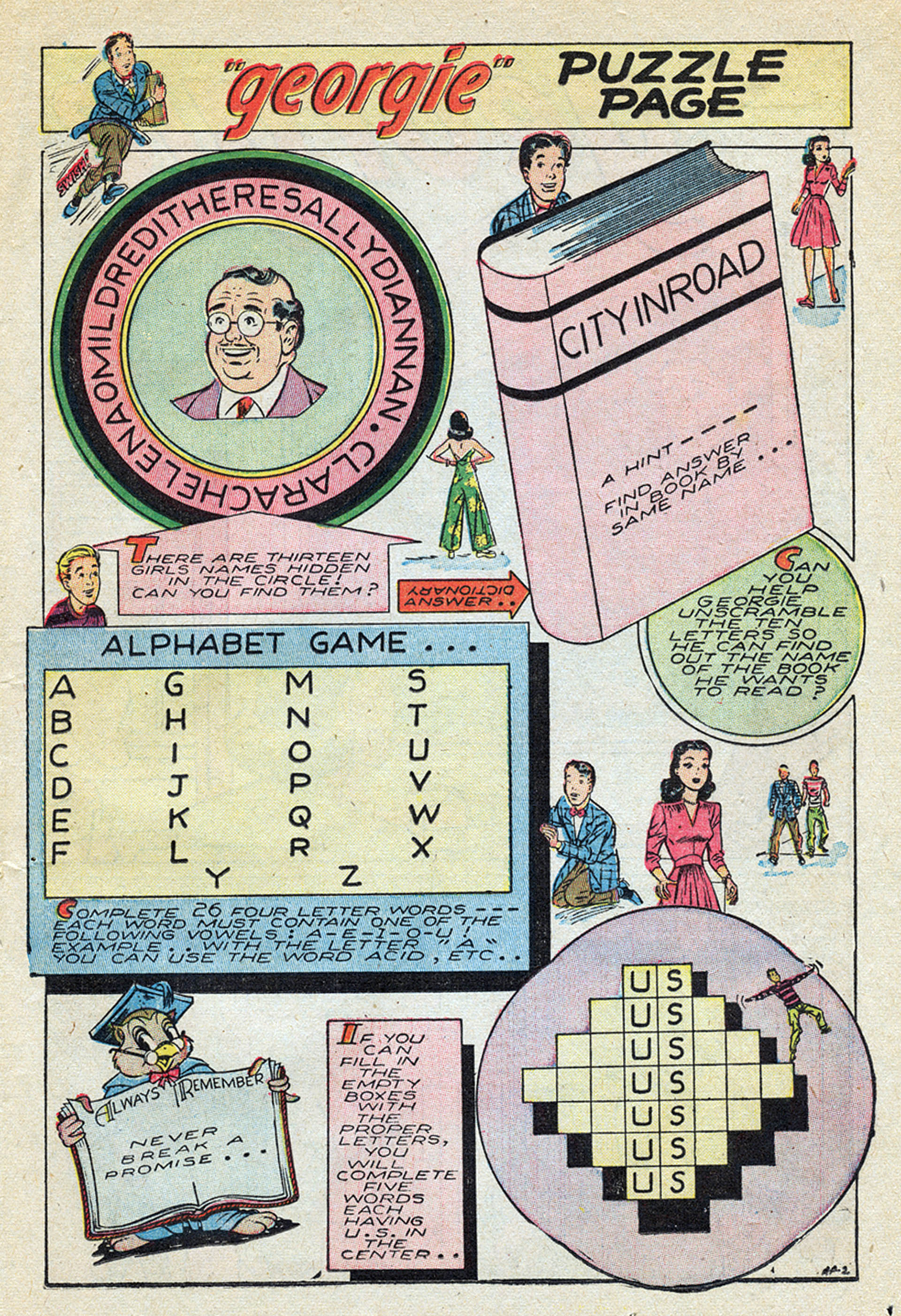 Read online Georgie Comics (1945) comic -  Issue #4 - 17