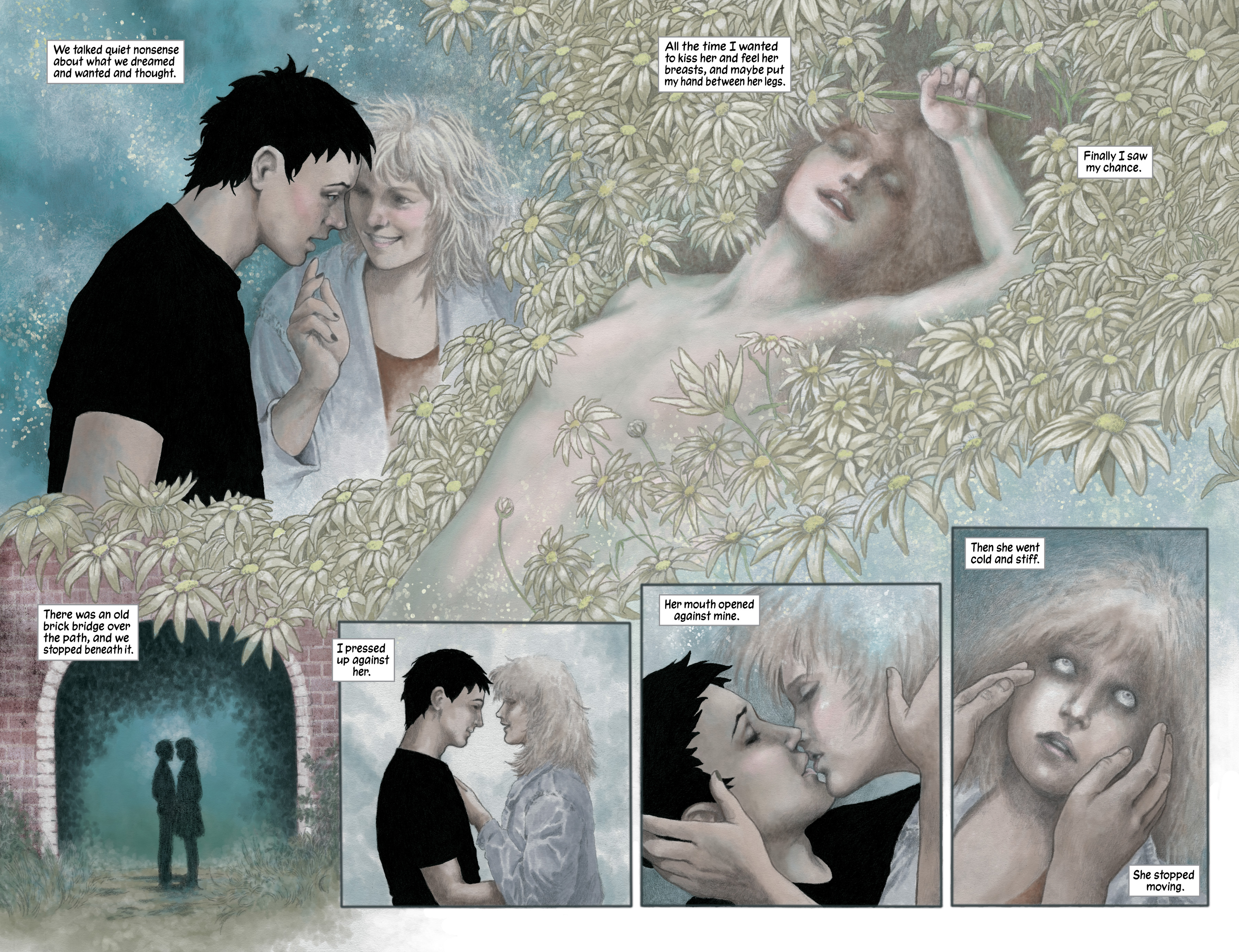 Read online Neil Gaiman's Troll Bridge comic -  Issue # TPB - 35