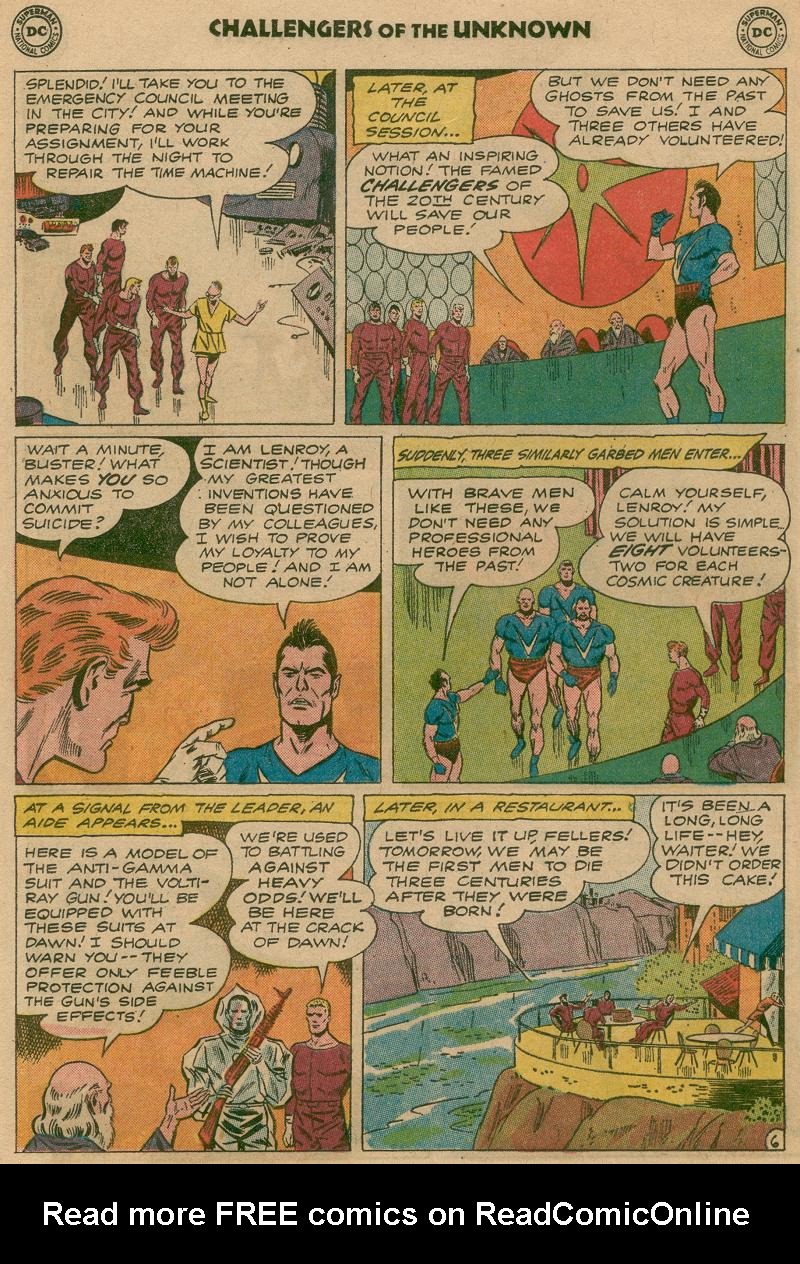 Read online Challengers of the Unknown (1958) comic -  Issue #18 - 24