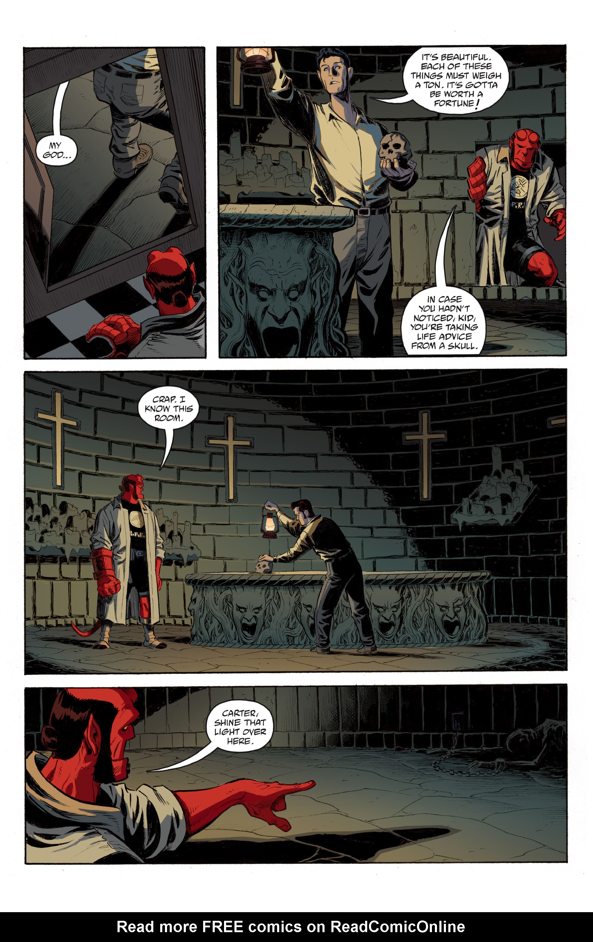 Read online Hellboy and the B.P.R.D.: The Secret of Chesbro House comic -  Issue #2 - 11