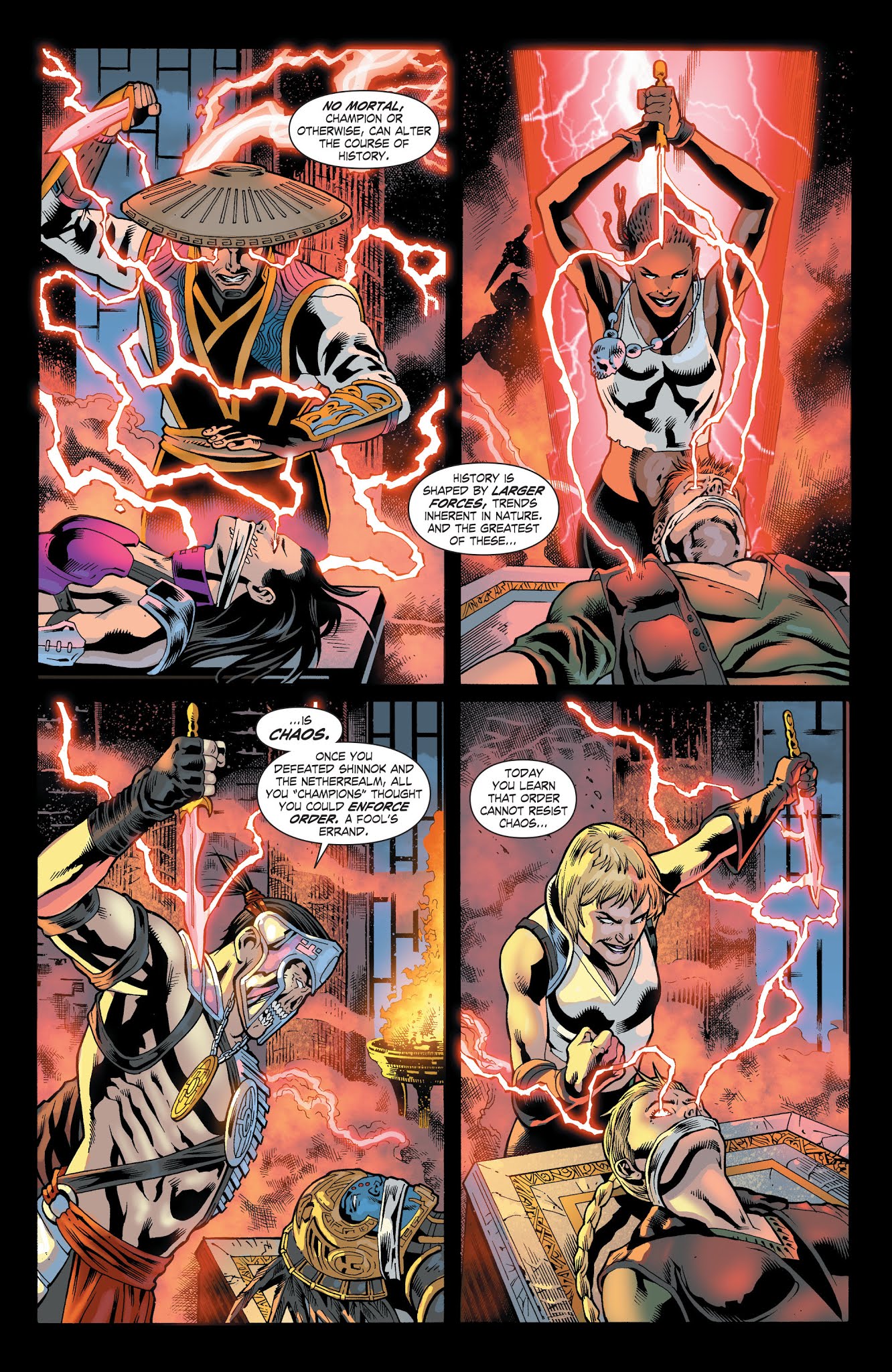Read online Mortal Kombat X [I] comic -  Issue # _TPB 3 - 63