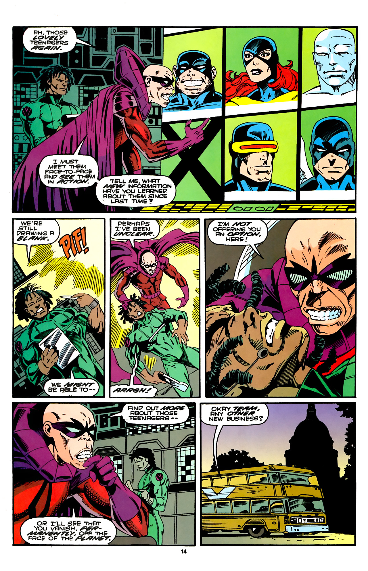 Read online Professor Xavier and the X-Men comic -  Issue #2 - 11