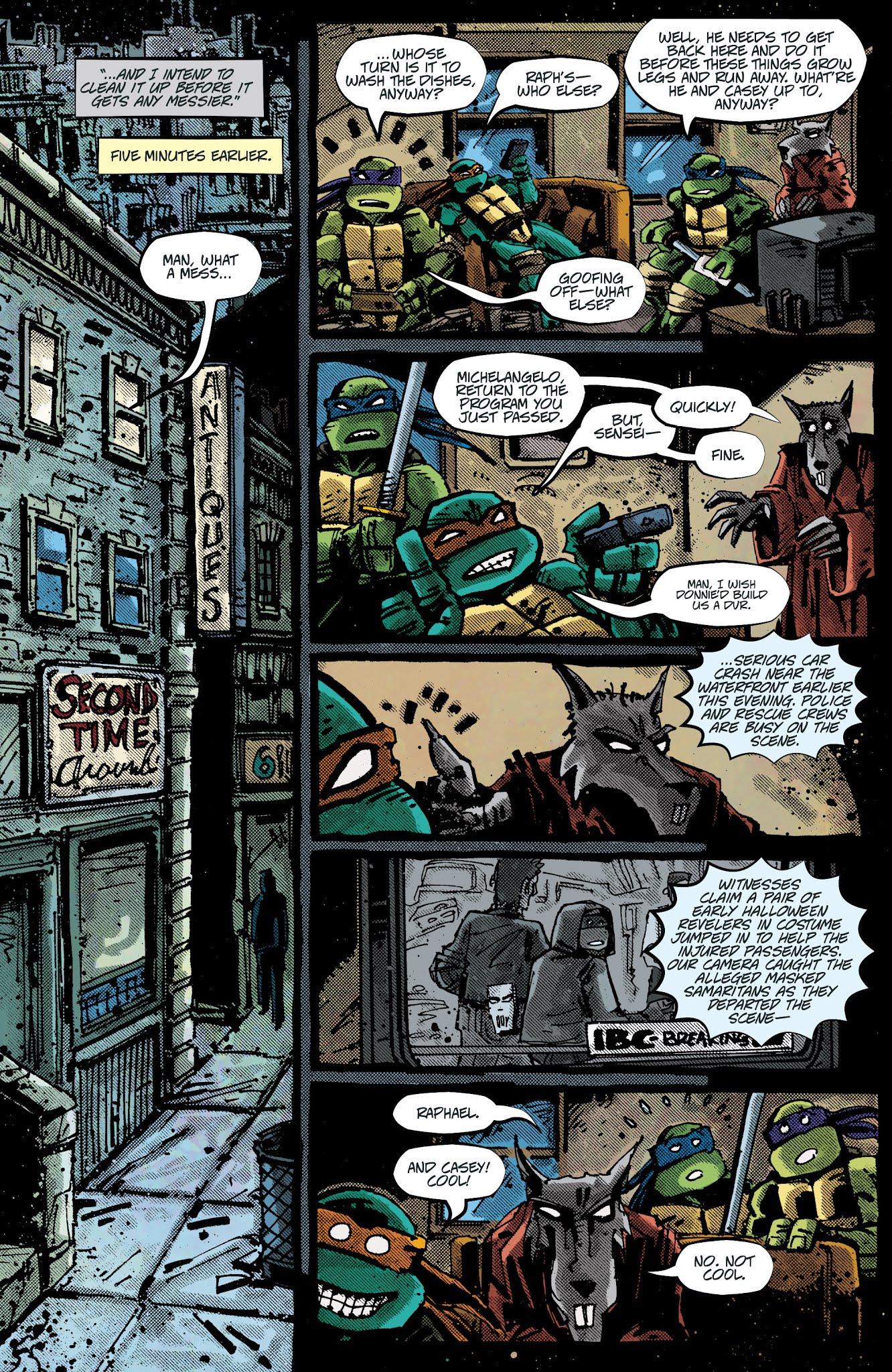 Read online Teenage Mutant Ninja Turtles: The IDW Collection comic -  Issue # TPB 3 (Part 1) - 39