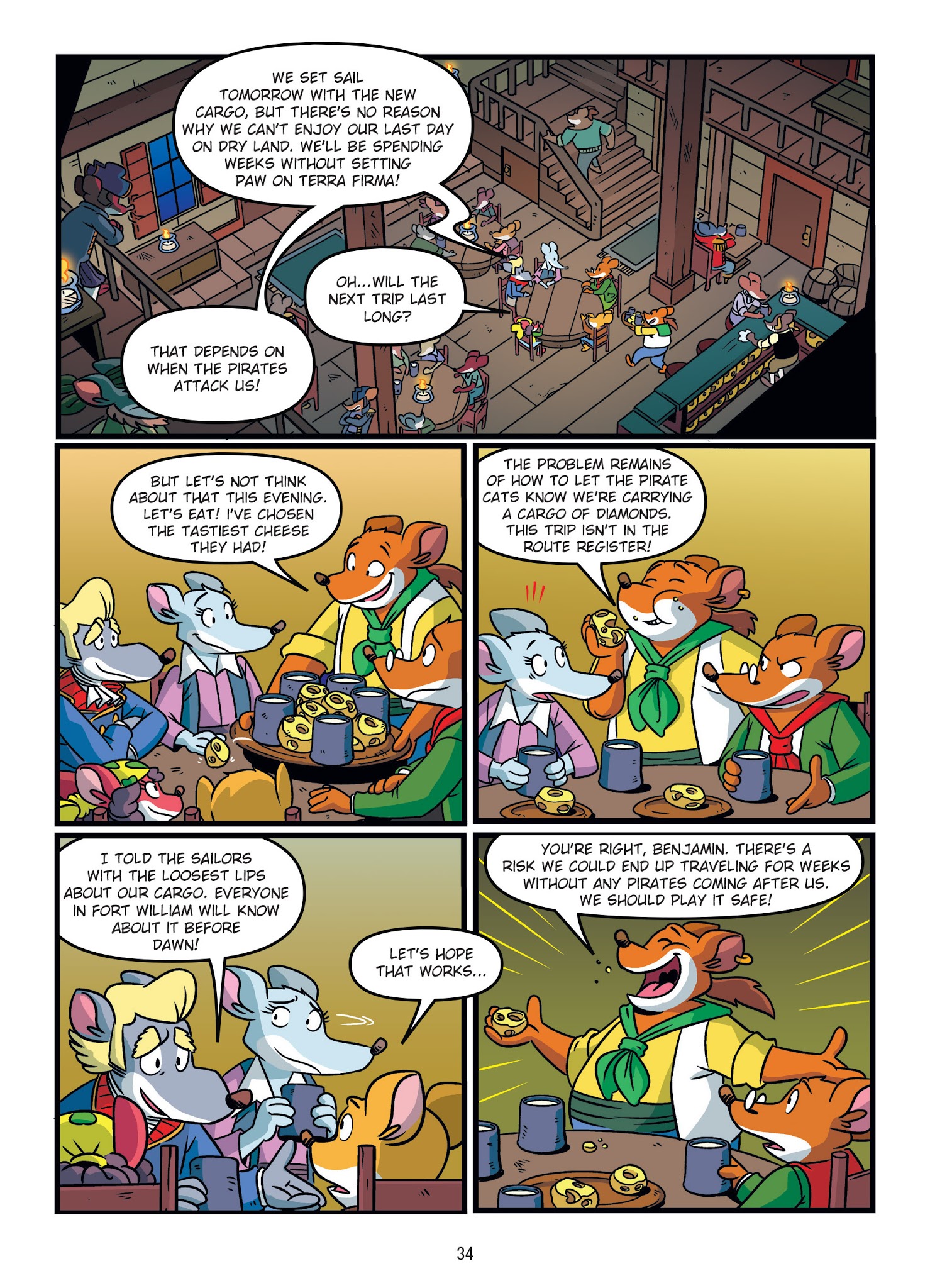 Read online Geronimo Stilton comic -  Issue # TPB 17 - 35
