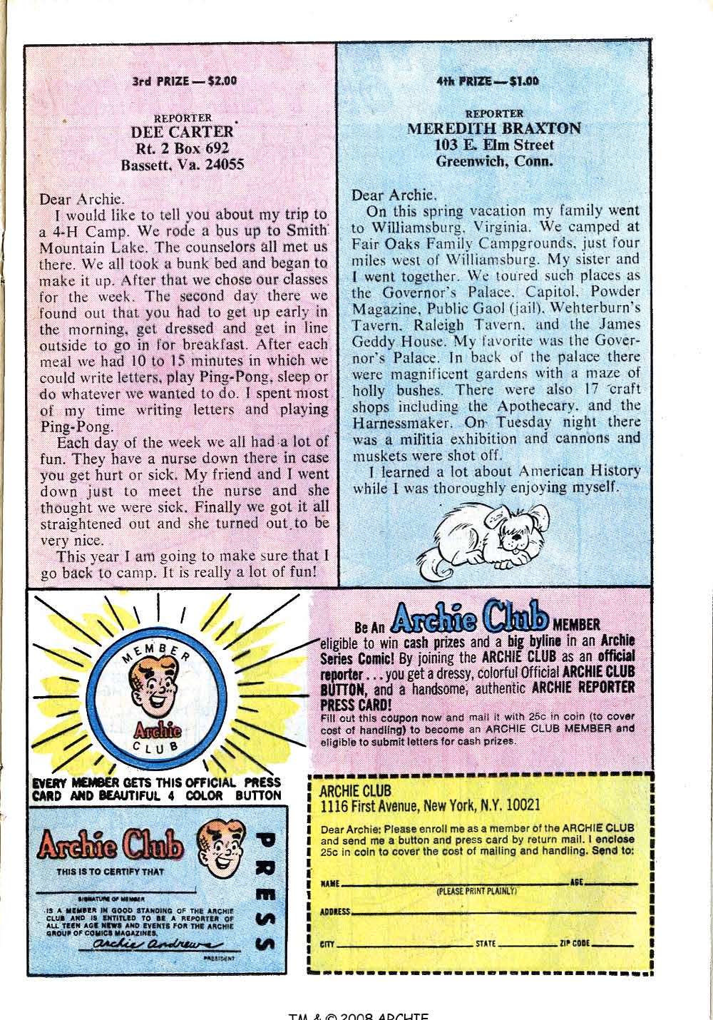 Read online Jughead (1965) comic -  Issue #210 - 21