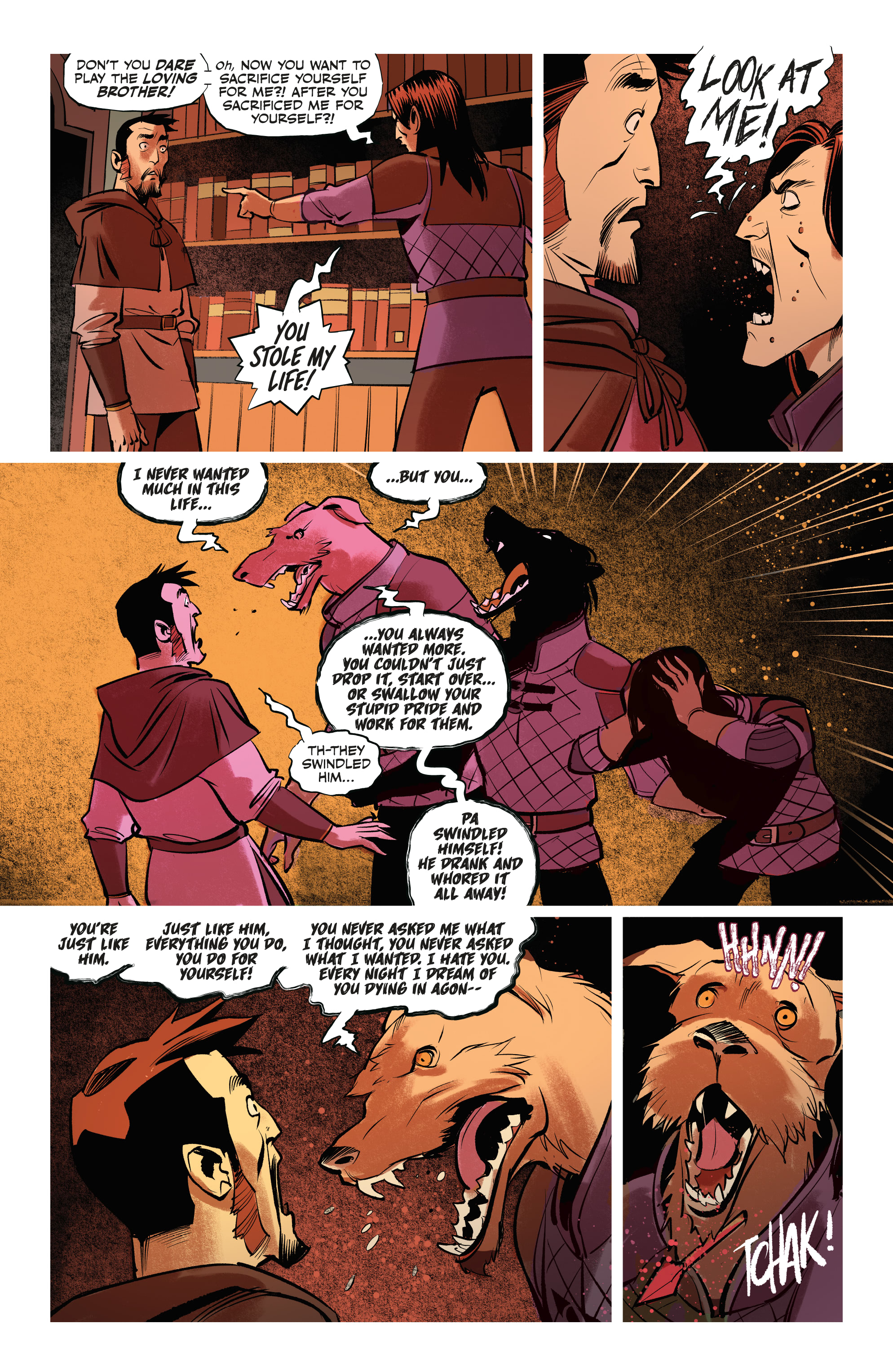 Read online The Witcher: The Ballad of Two Wolves comic -  Issue #4 - 18