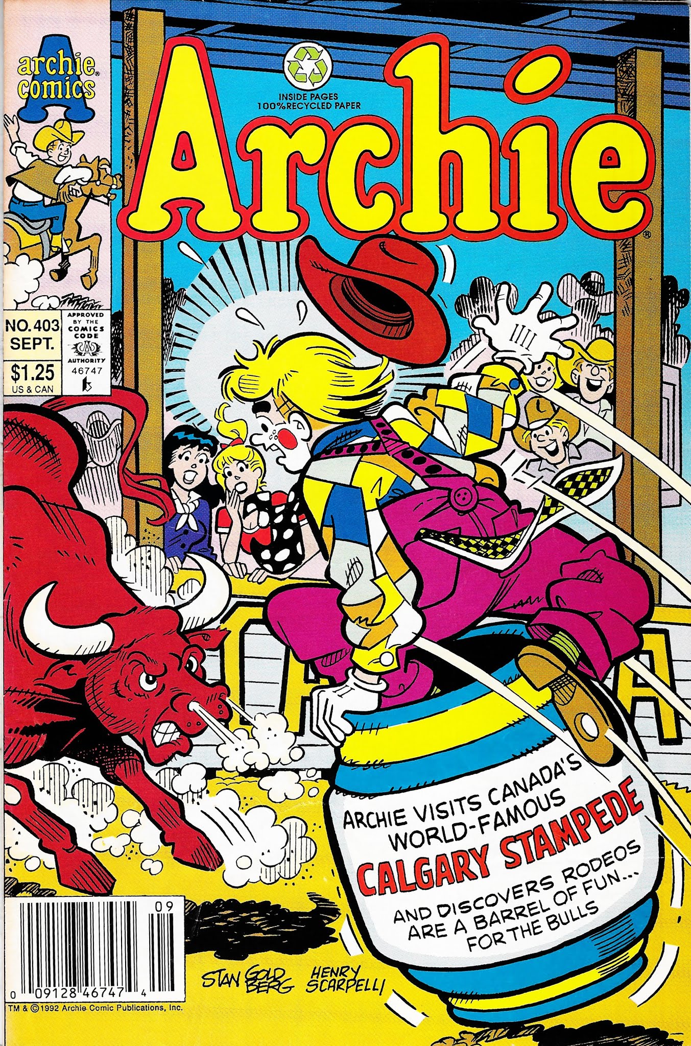 Read online Archie (1960) comic -  Issue #403 - 1