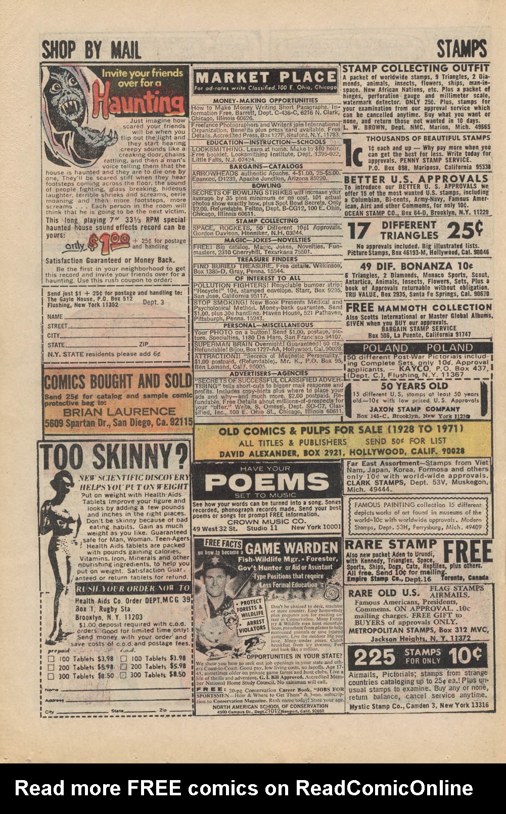 Read online Fear comic -  Issue #7 - 22