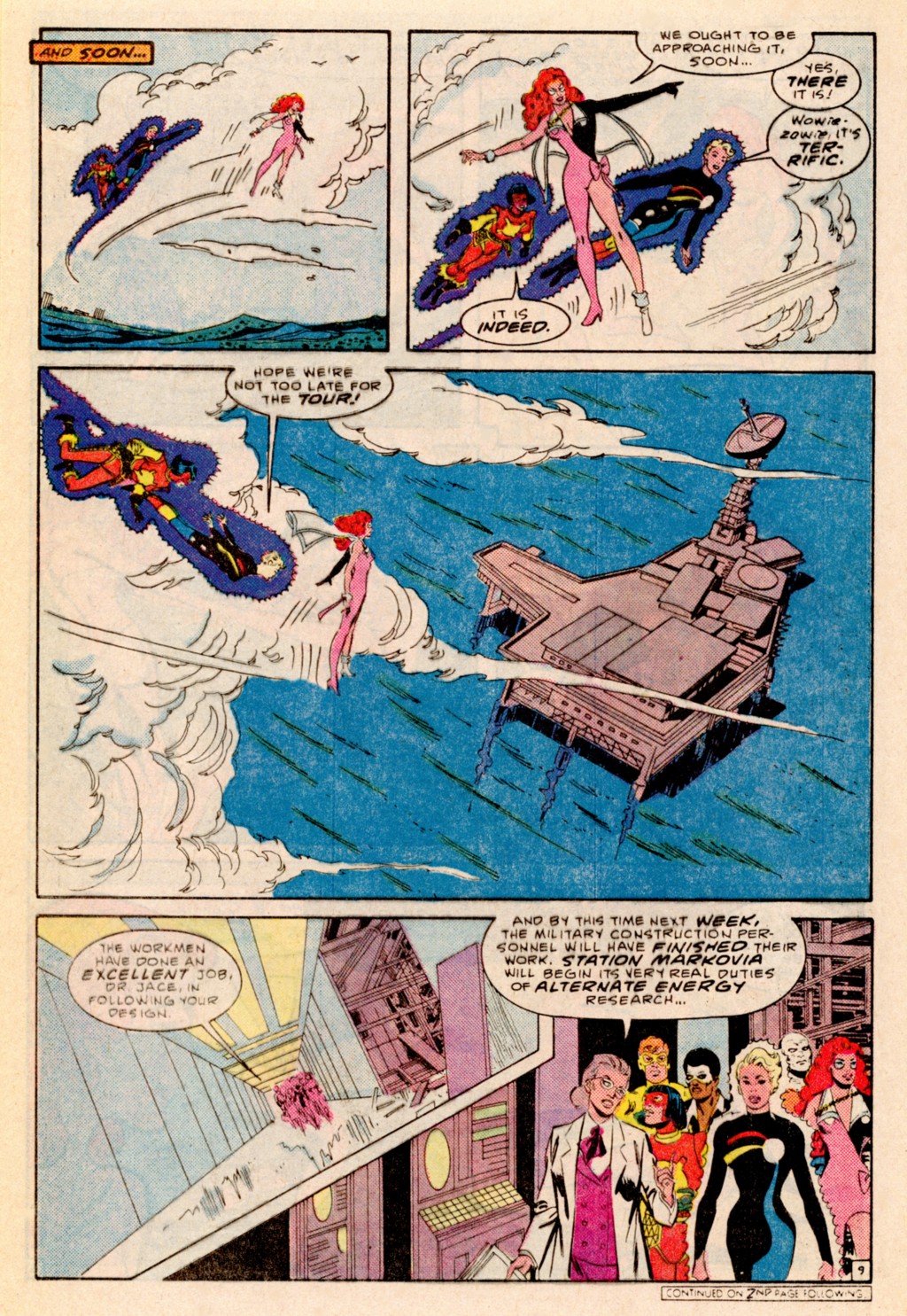 Read online Adventures of the Outsiders comic -  Issue #38 - 21