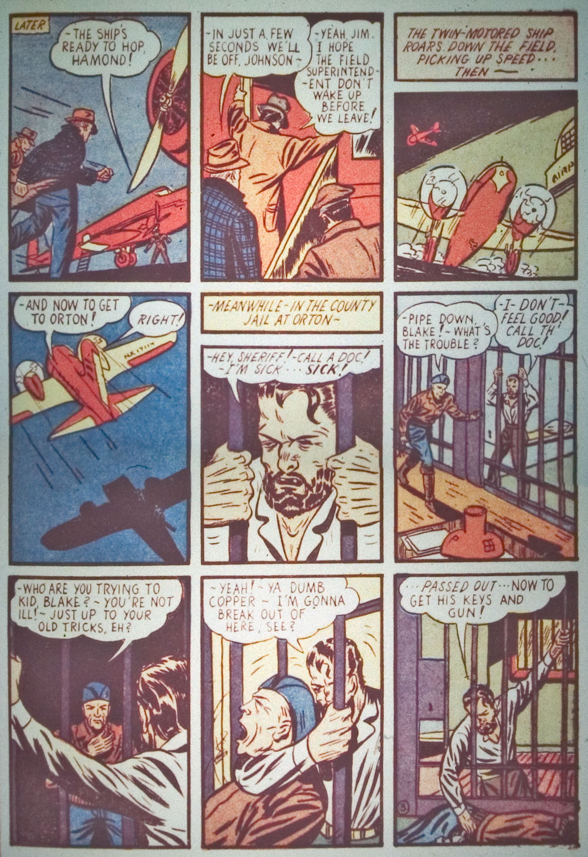 Read online Marvel Mystery Comics comic -  Issue #5 - 5