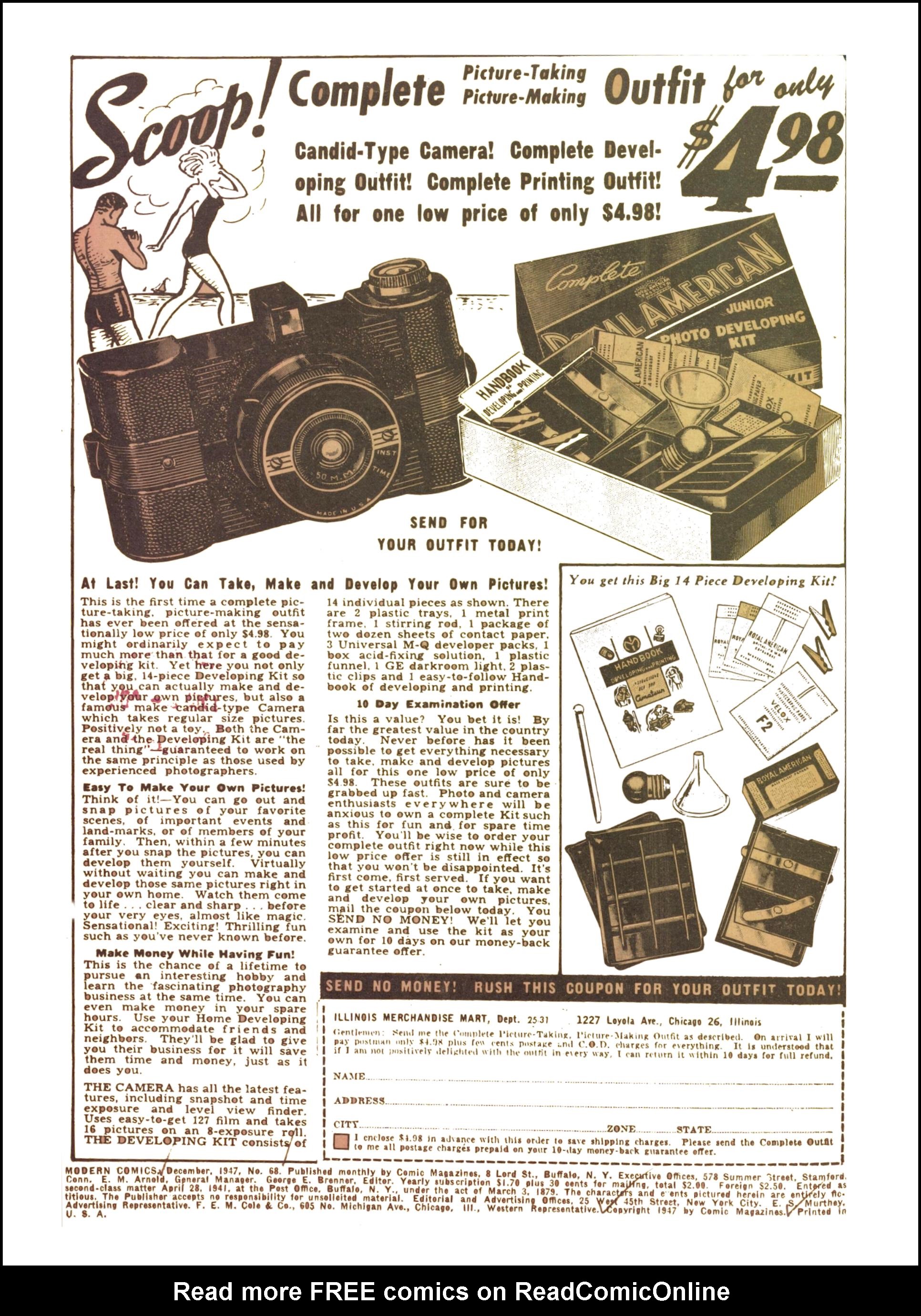 Read online Modern Comics comic -  Issue #68 - 2