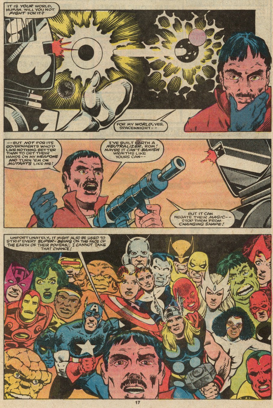Read online ROM (1979) comic -  Issue #62 - 18