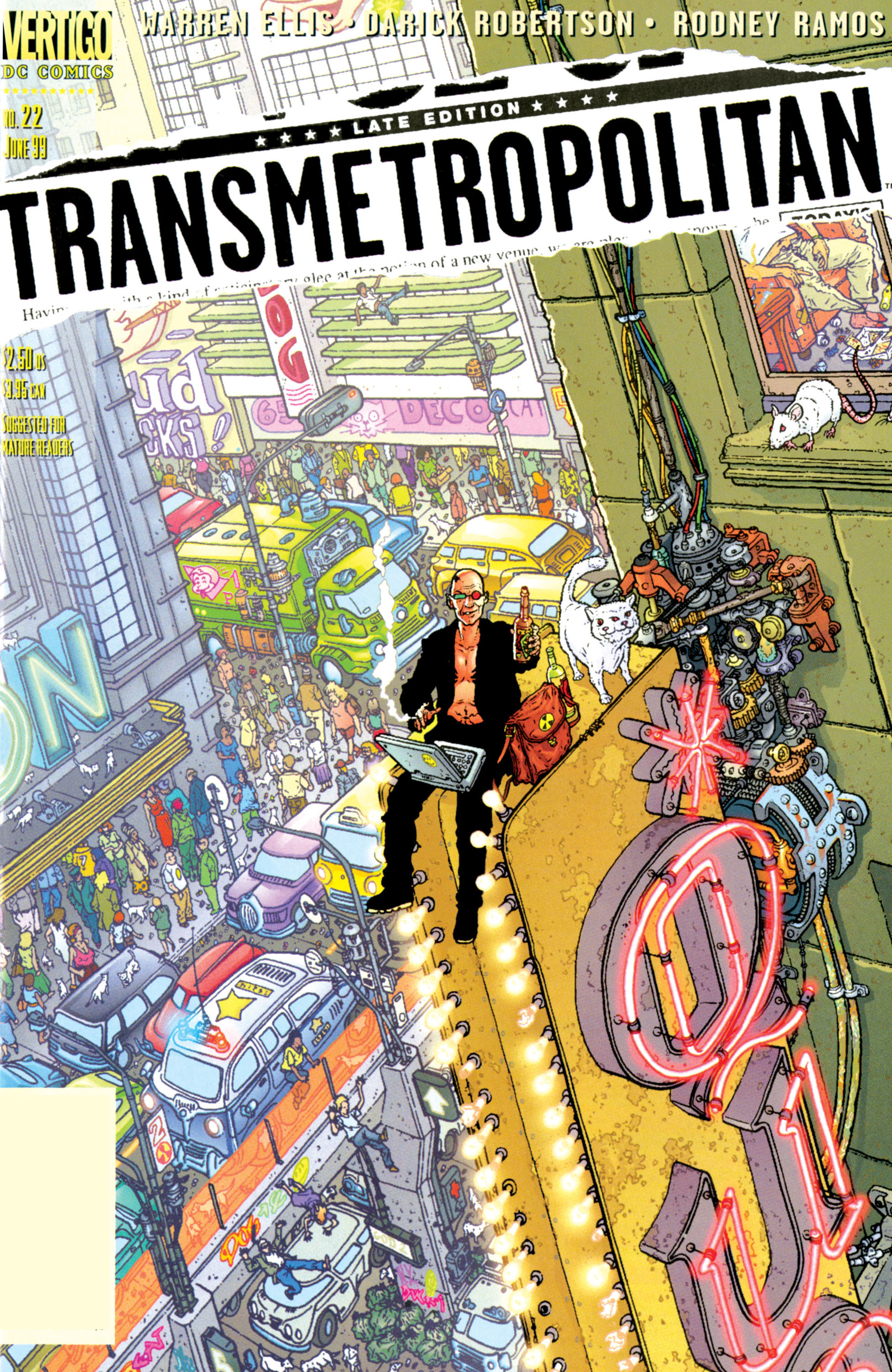 Read online Transmetropolitan comic -  Issue #22 - 1