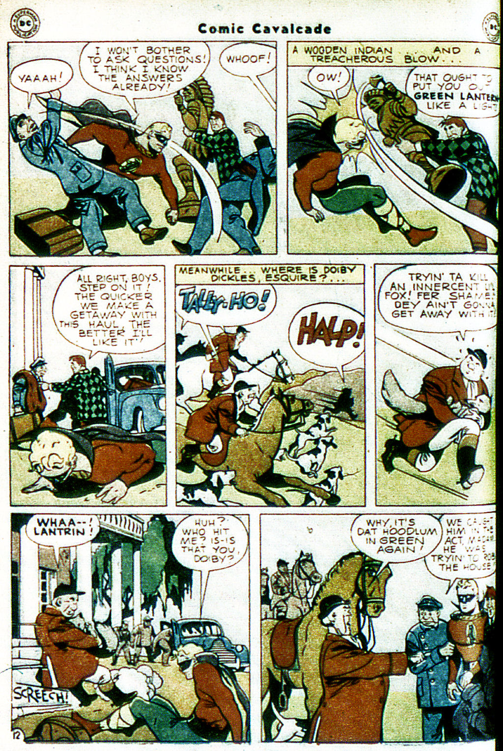 Read online Comic Cavalcade comic -  Issue #17 - 73