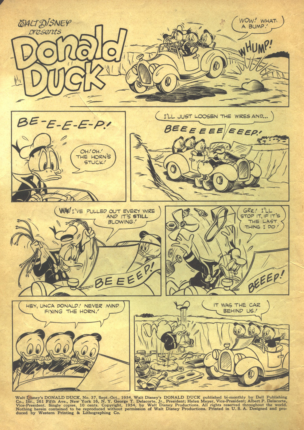 Read online Walt Disney's Donald Duck (1952) comic -  Issue #37 - 2