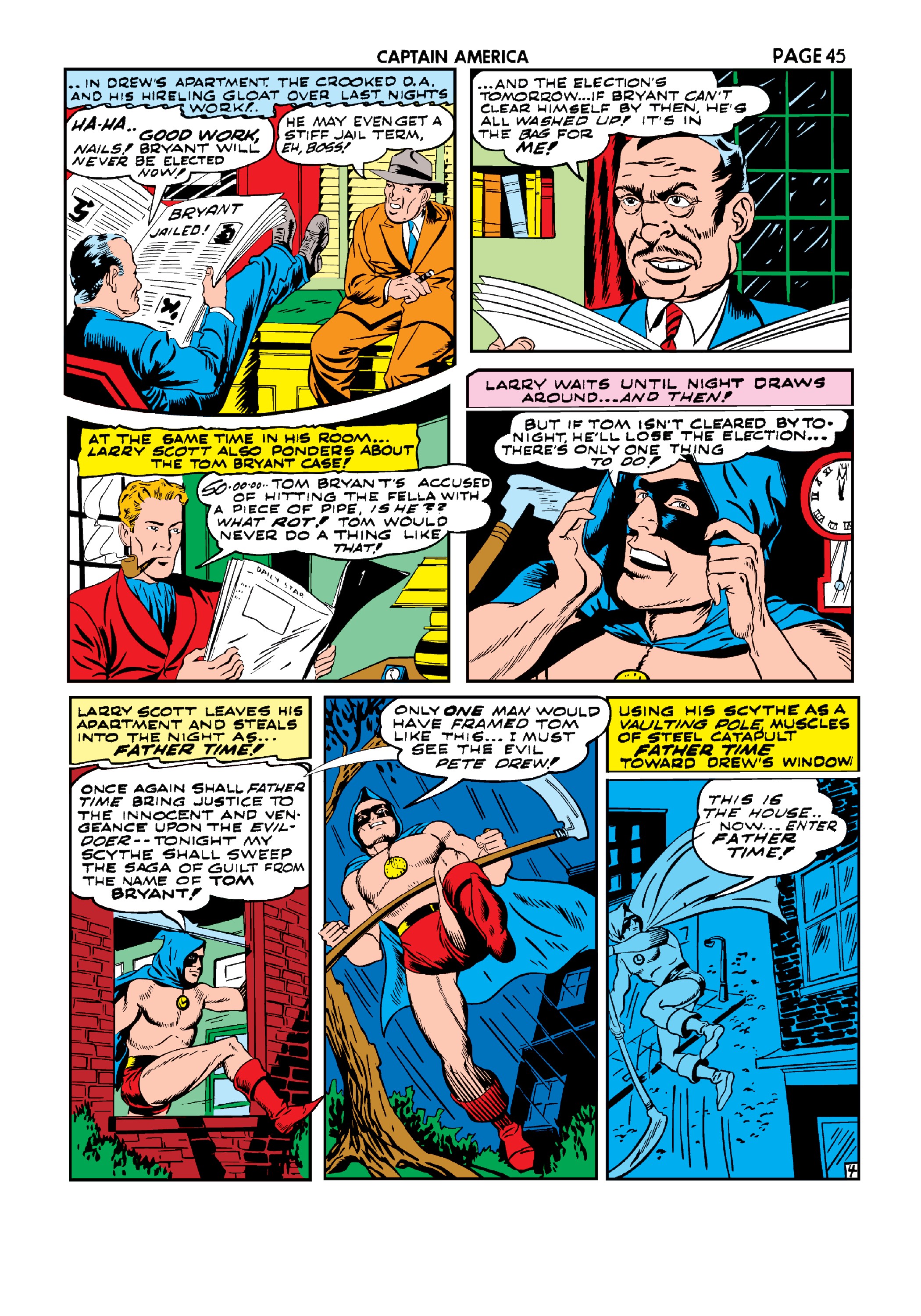 Read online Marvel Masterworks: Golden Age Captain America comic -  Issue # TPB 3 (Part 2) - 86