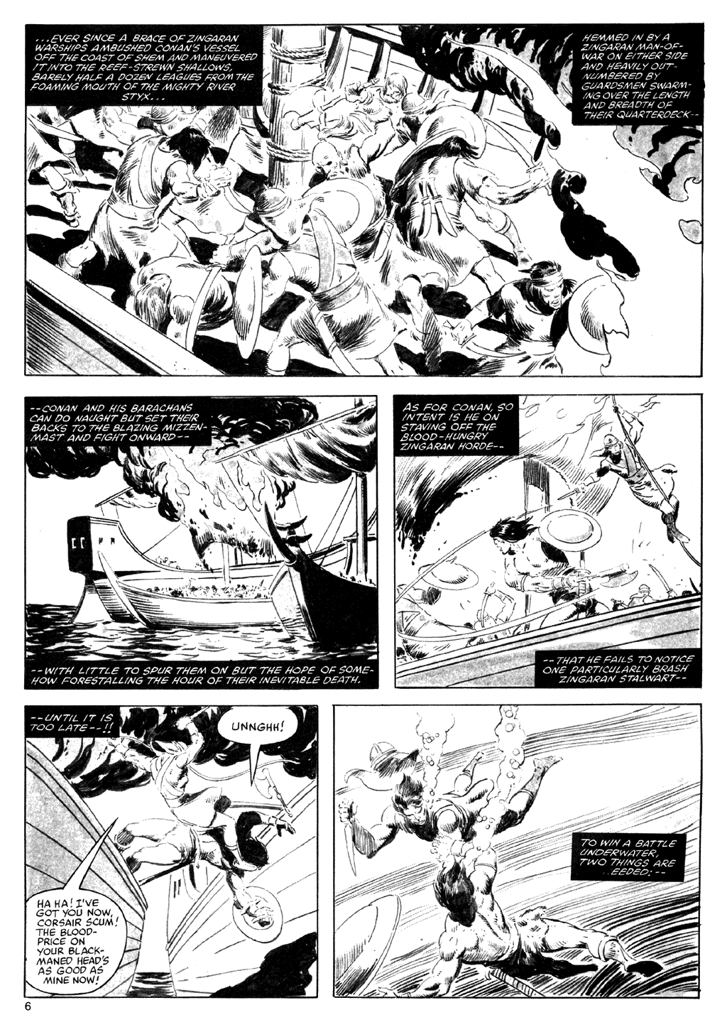 The Savage Sword Of Conan issue 73 - Page 6
