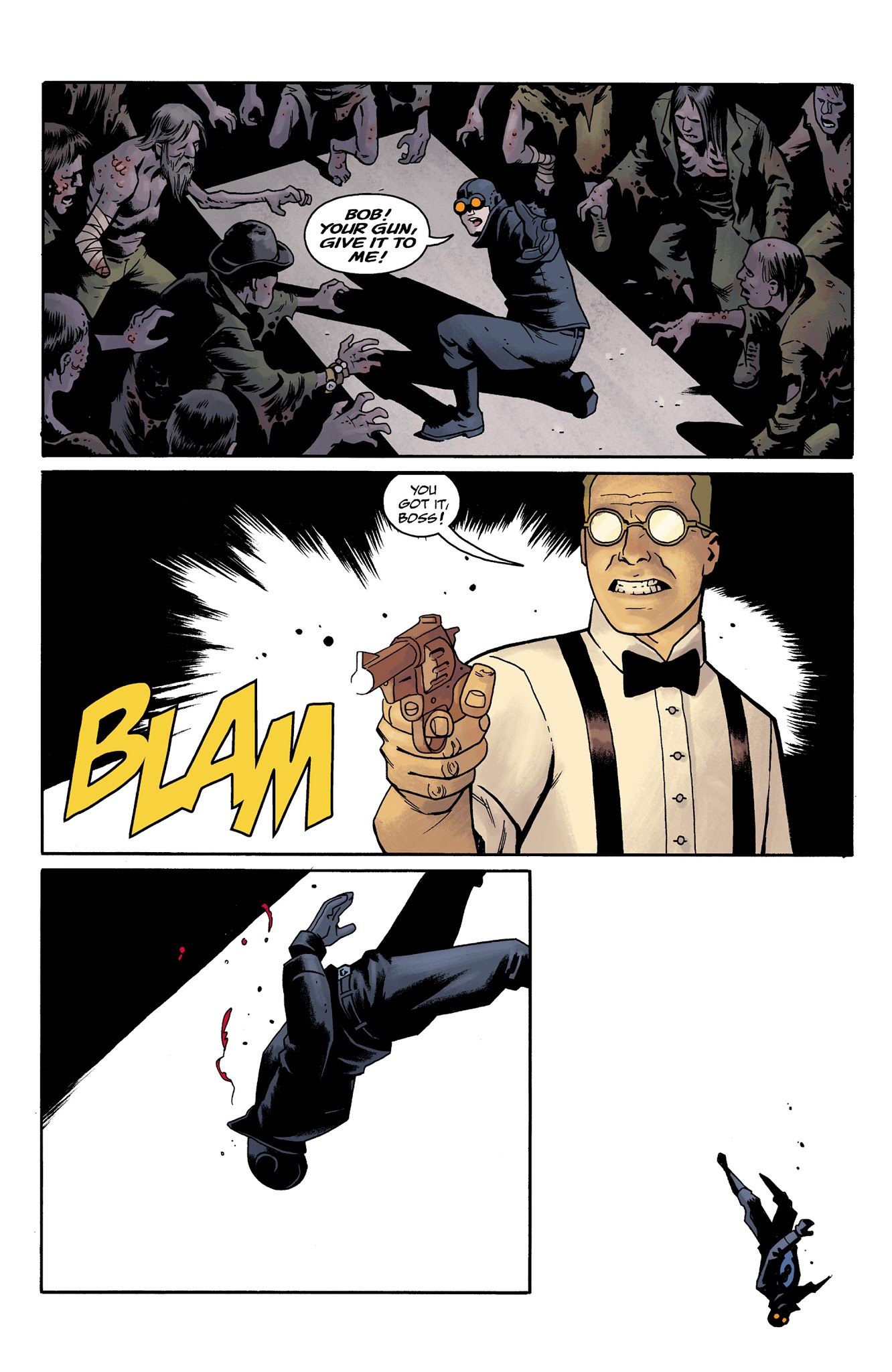 Read online Lobster Johnson: Mangekyō comic -  Issue # Full - 13