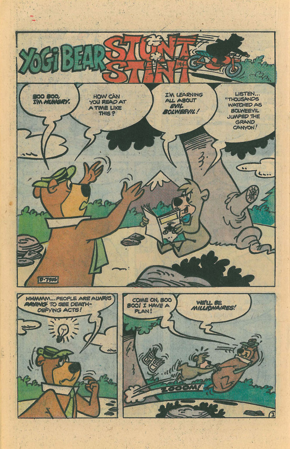 Read online Yogi Bear (1970) comic -  Issue #33 - 20