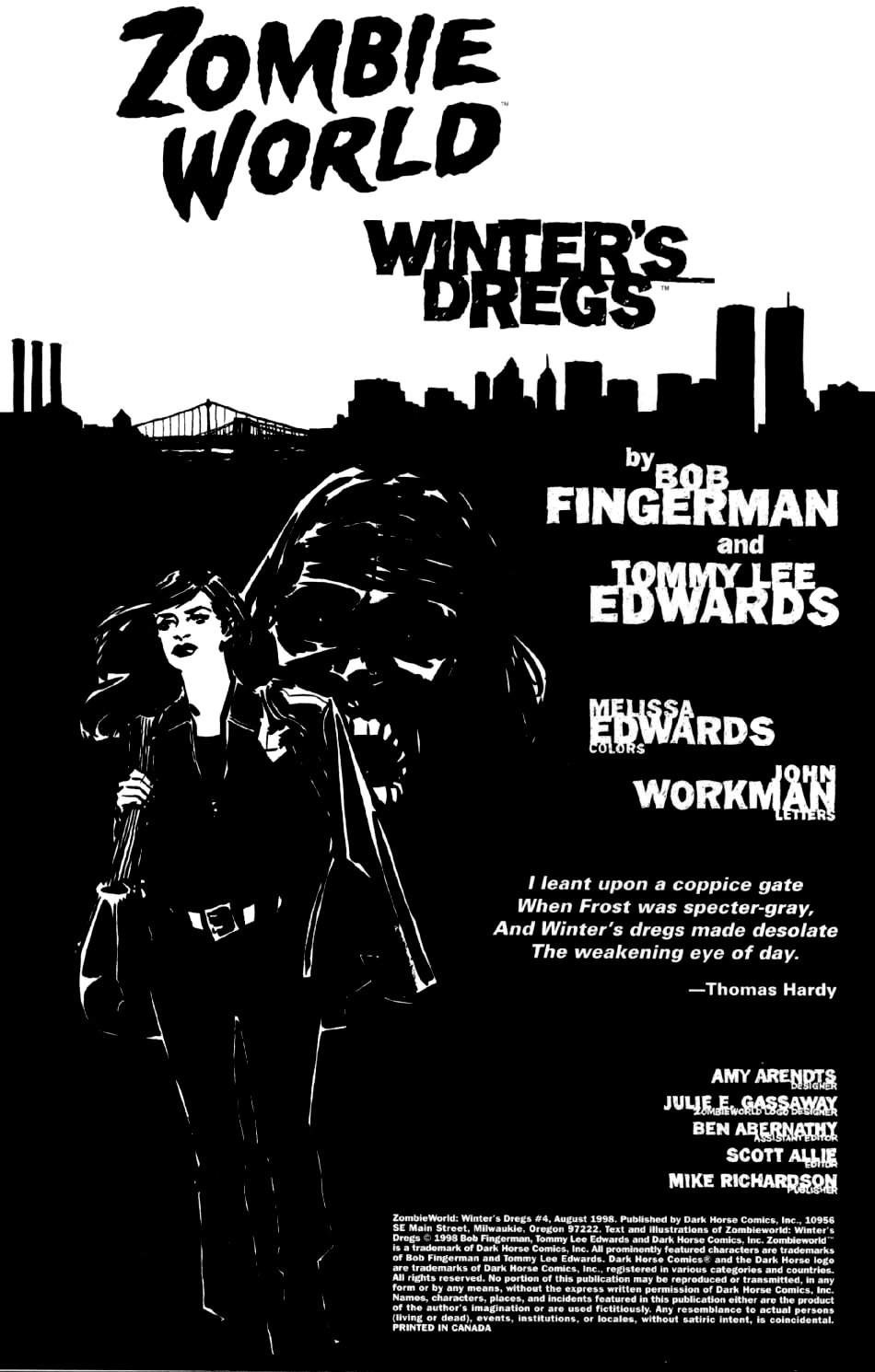 Read online ZombieWorld: Winter's Dregs comic -  Issue #4 - 2