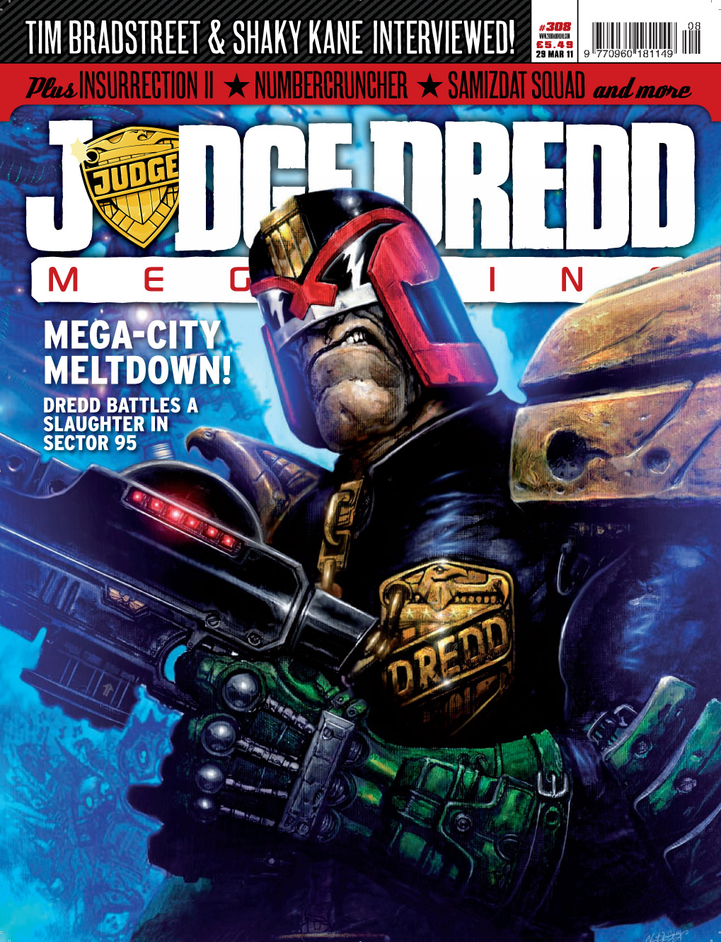 Read online Judge Dredd Megazine (Vol. 5) comic -  Issue #308 - 1