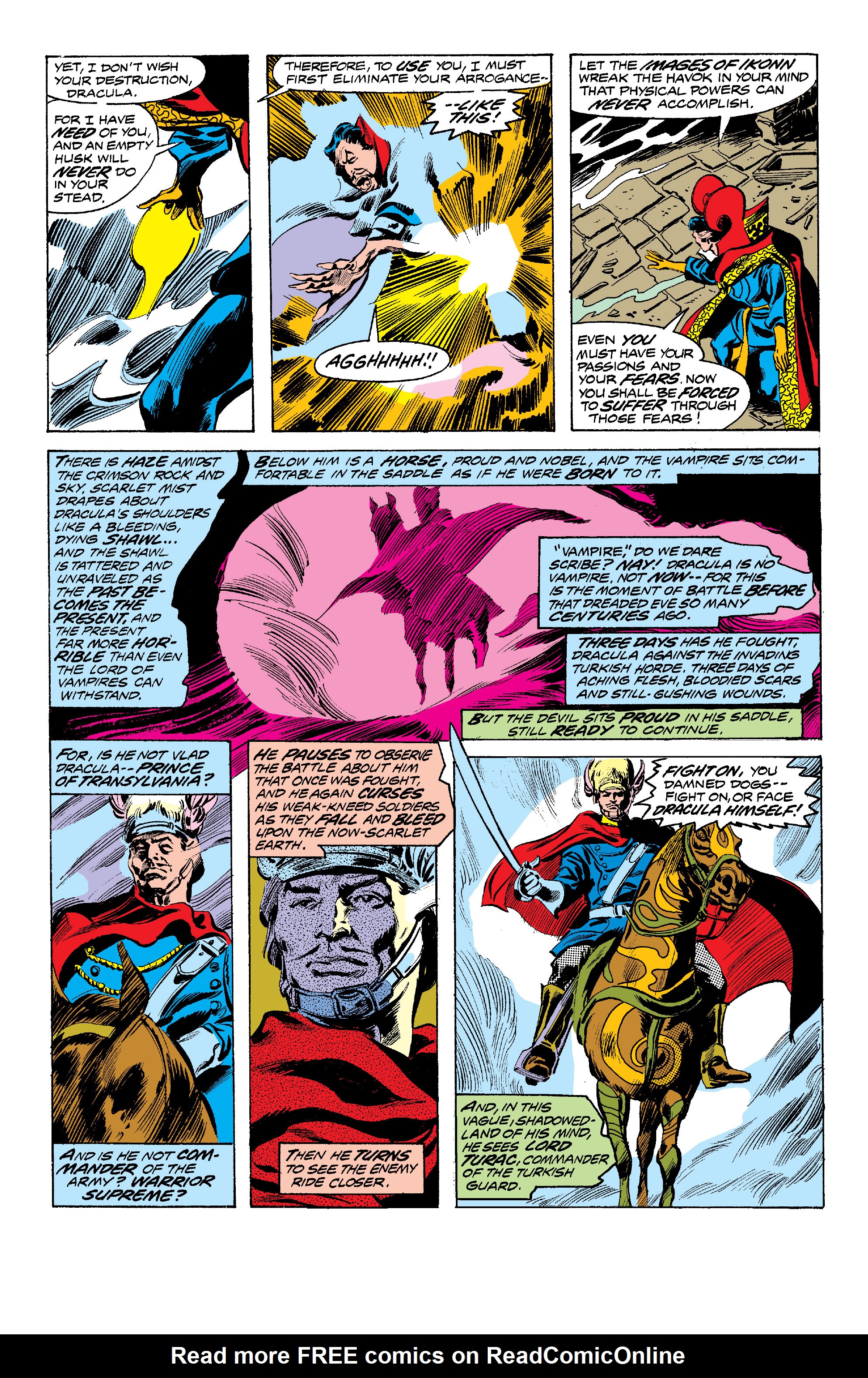 Read online Doctor Strange vs. Dracula comic -  Issue # TPB - 17