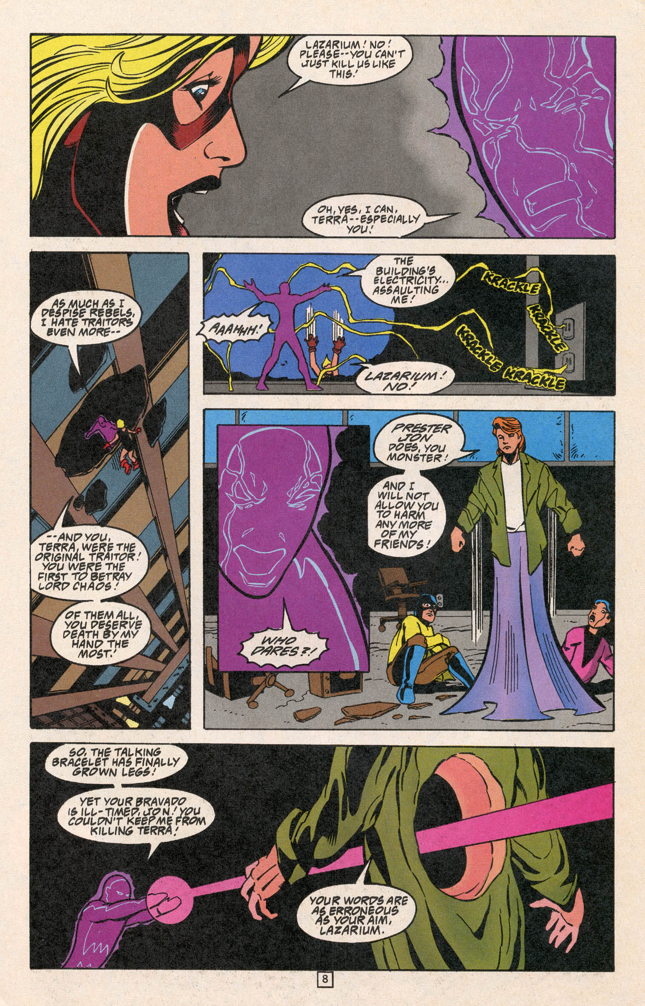 Read online Team Titans comic -  Issue #20 - 10